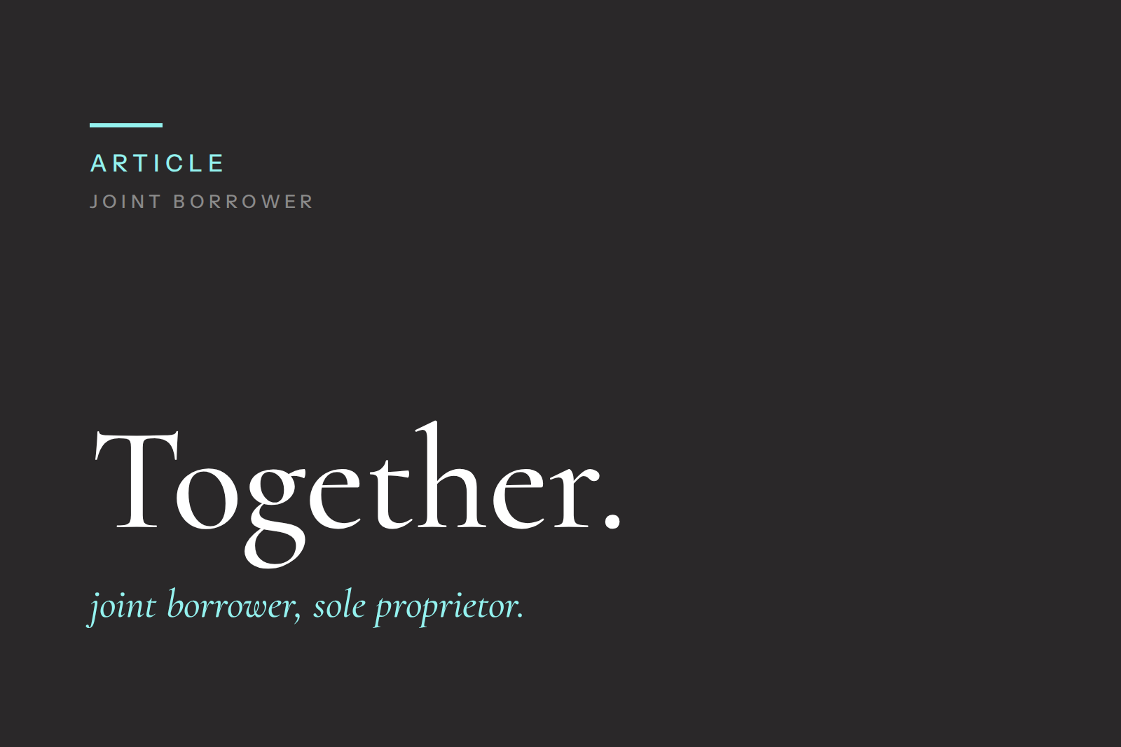 Joint Borrower, Sole Proprietor (JBSP): Helping Family Into London Property
