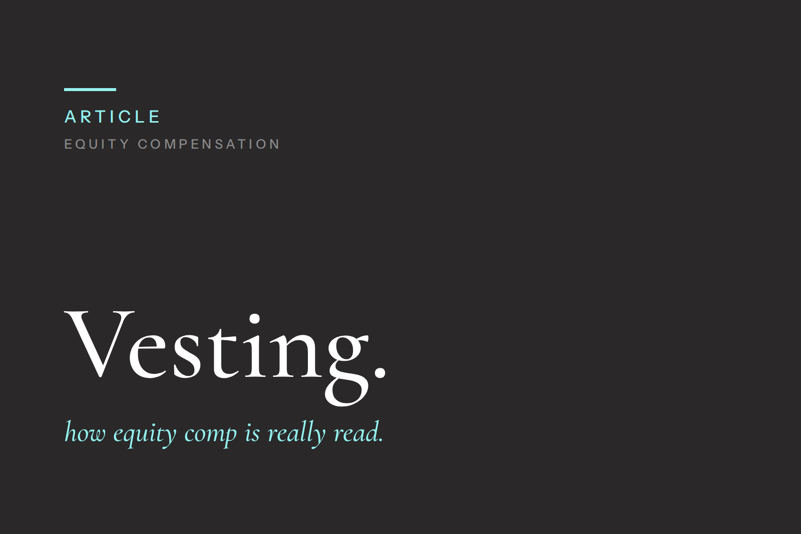 RSUs and Mortgages: How Equity Compensation Is Really Assessed