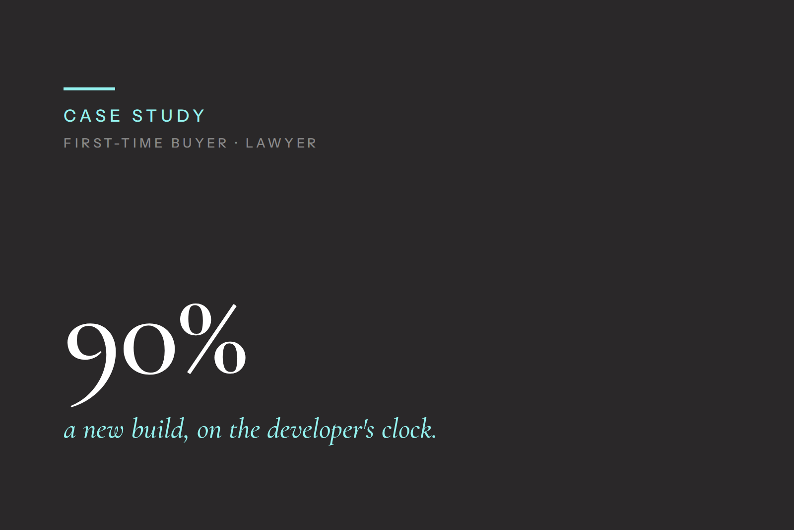 First-Time Buyer Lawyer Secures 90% Mortgage on New Build with Developer Incentive