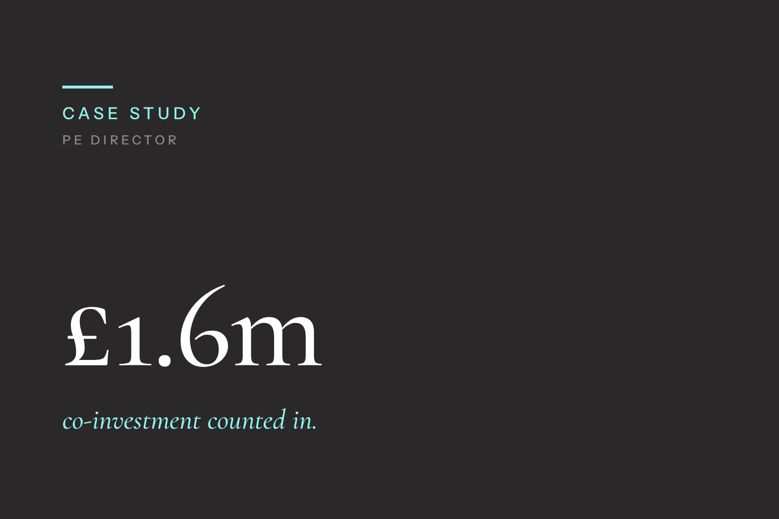 Mid-Market PE Director Secures £1.6m Mortgage on £2.1m Home Using Co-Investment Equity