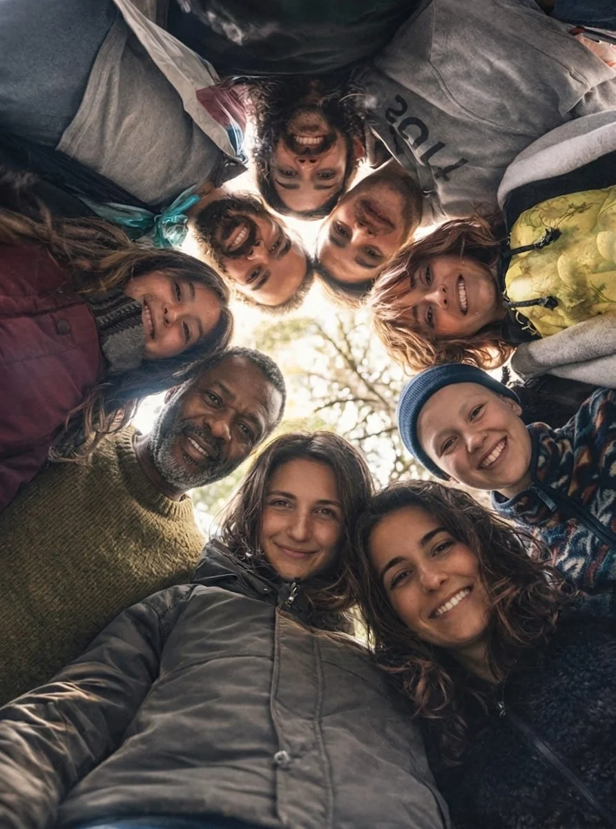 Rituales creativos y co-creación: Círculos de conexión y comunidad