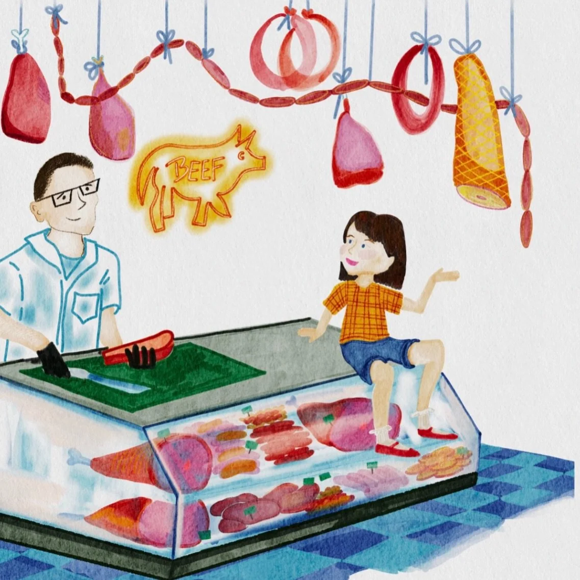 Molly MotorMouth is coming this year! The beginning of an ADHD children&rsquo;s book series. Follow along for updates as we get closer to the release date 🎉 illustration by Caili Dalian Bradfield