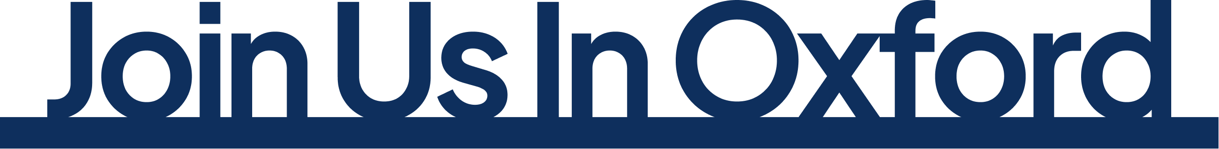 Text saying 'Join us Oxford' in blue letters.