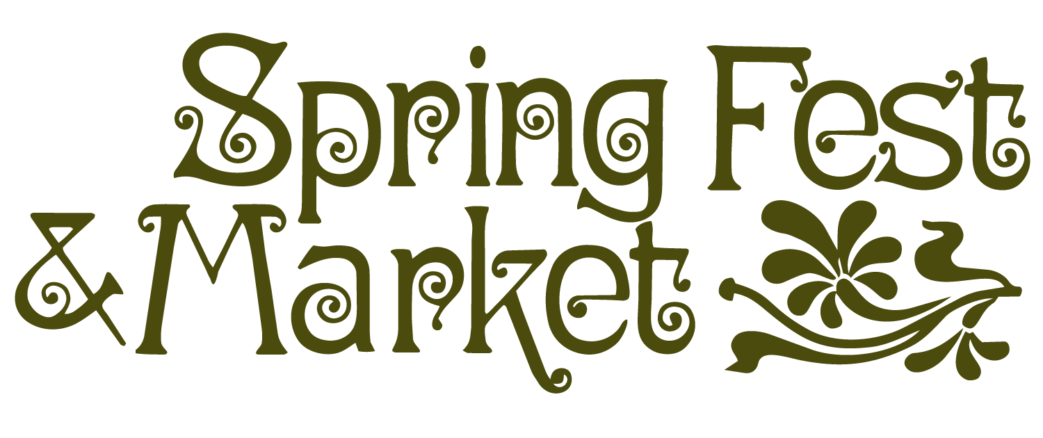 the spring fest & market logo