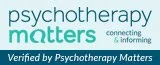 Psychotherapy matters verification logo