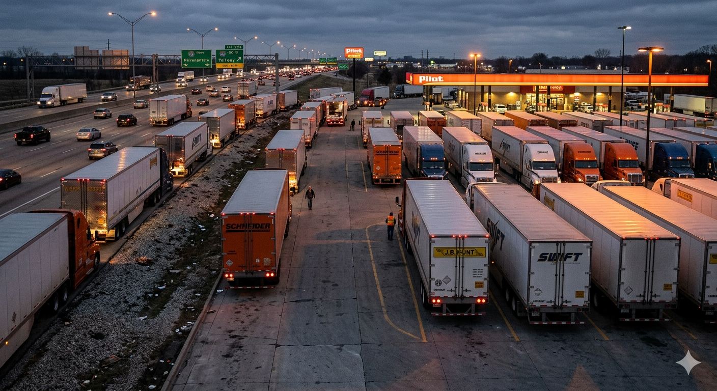 The Truck Parking Crisis Is Getting Worse — Here’s What No One Is Telling You