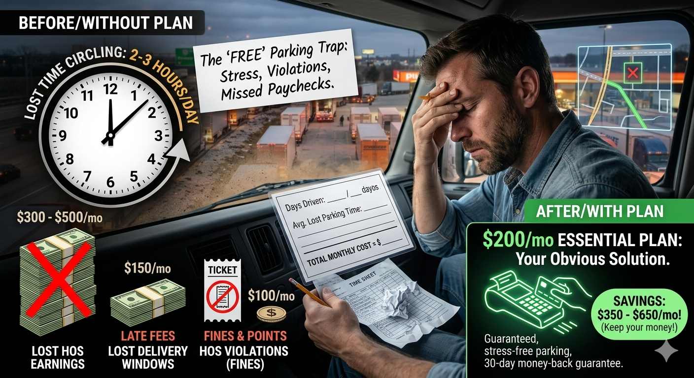 How Much Is Bad Truck Parking Actually Costing You Every Month?