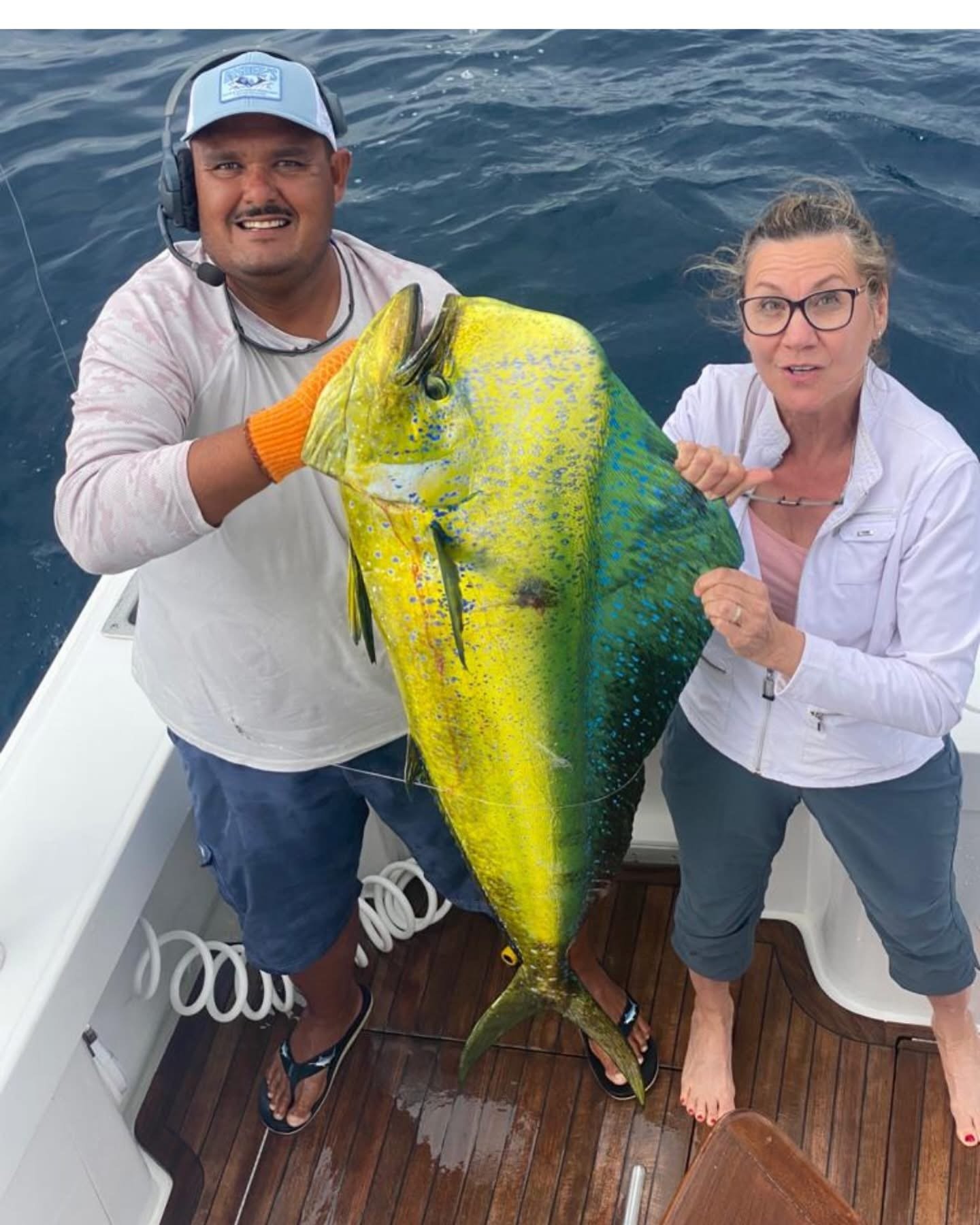 The Reel Cast knows how to catch big mahi mahi in Cabo San Lucas
