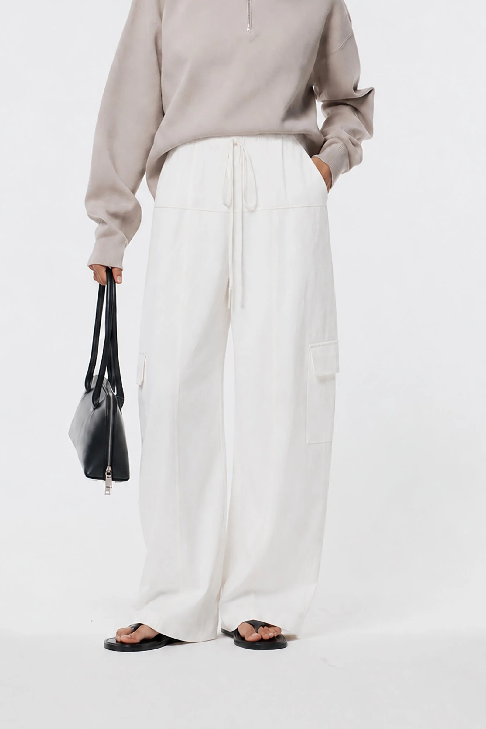 Gregory Maki Pant SS26 / Parchment