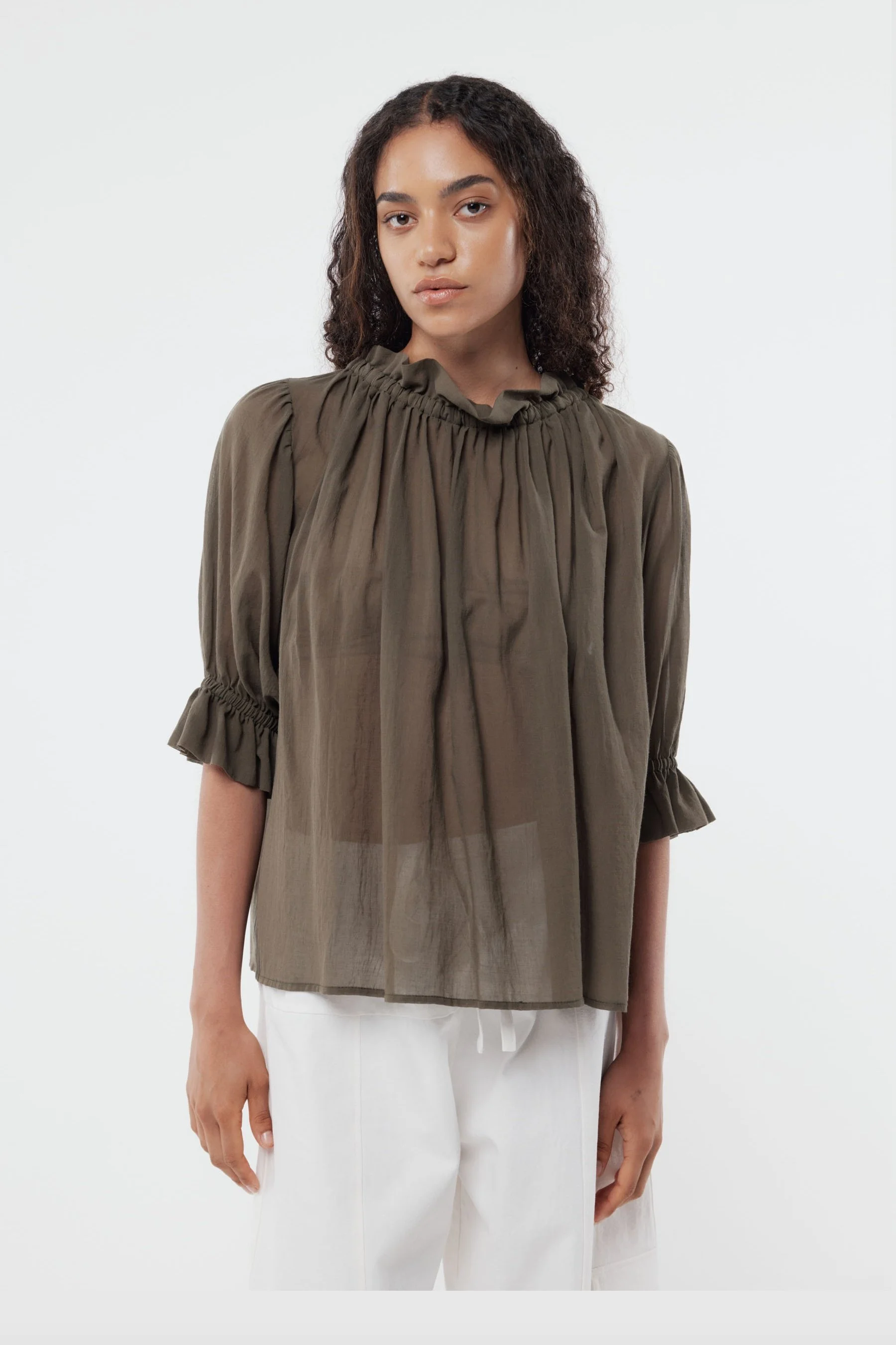 Gregory Peddle Top SS26 / Khaki