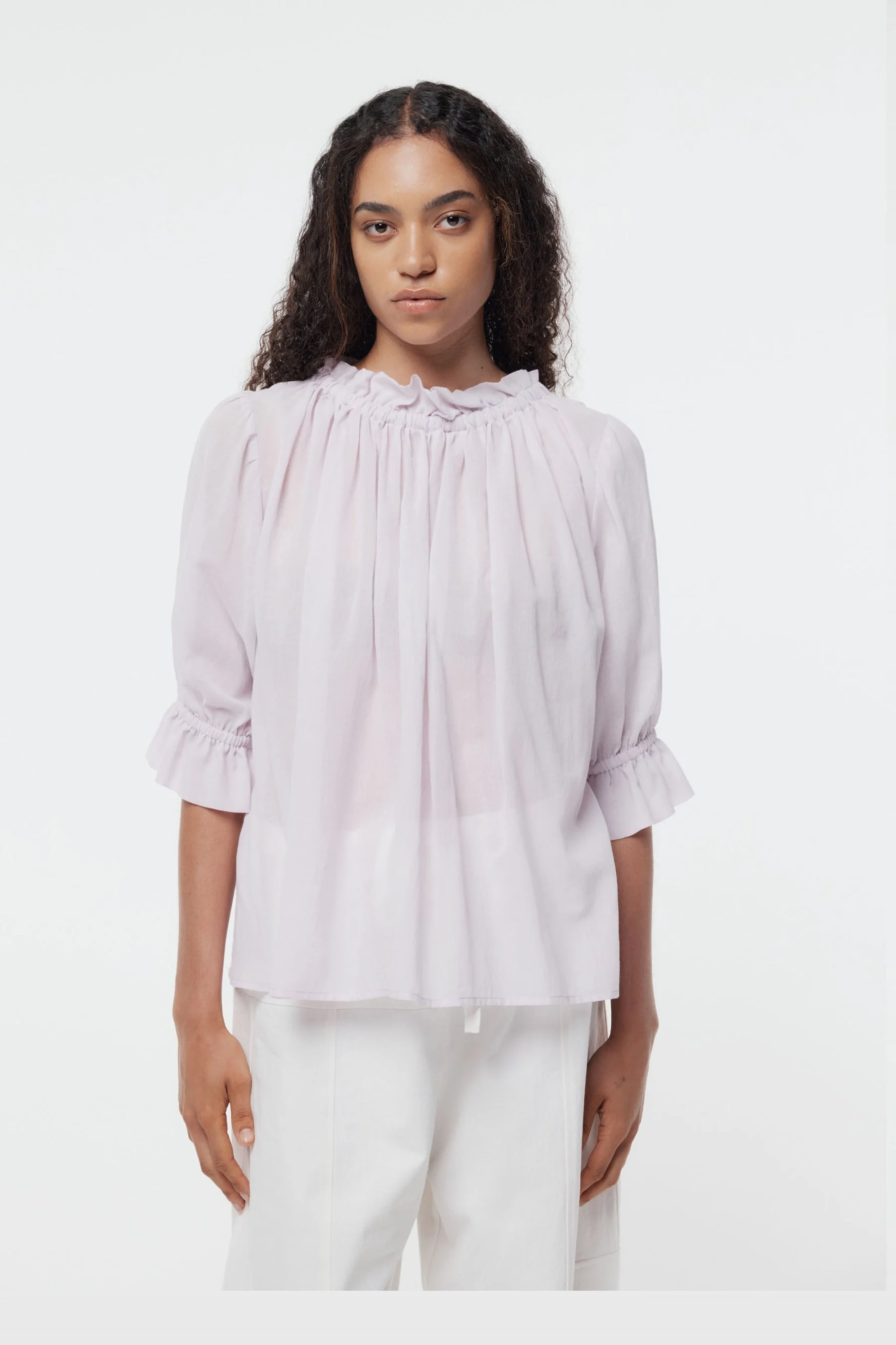 Gregory Peddle Top SS26 / Petal Mist