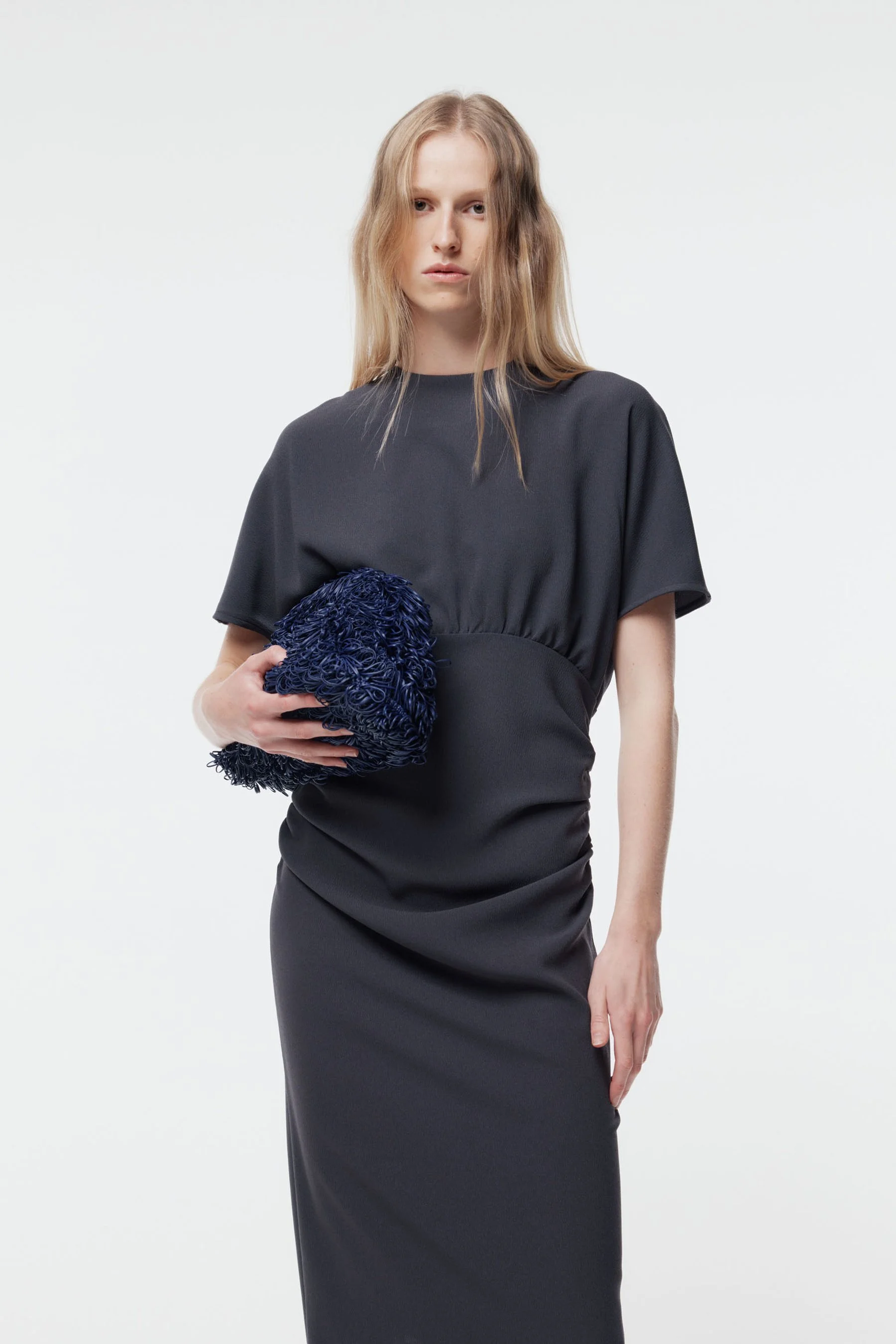 Gregory Randi Dress SS26 / Muted Plum