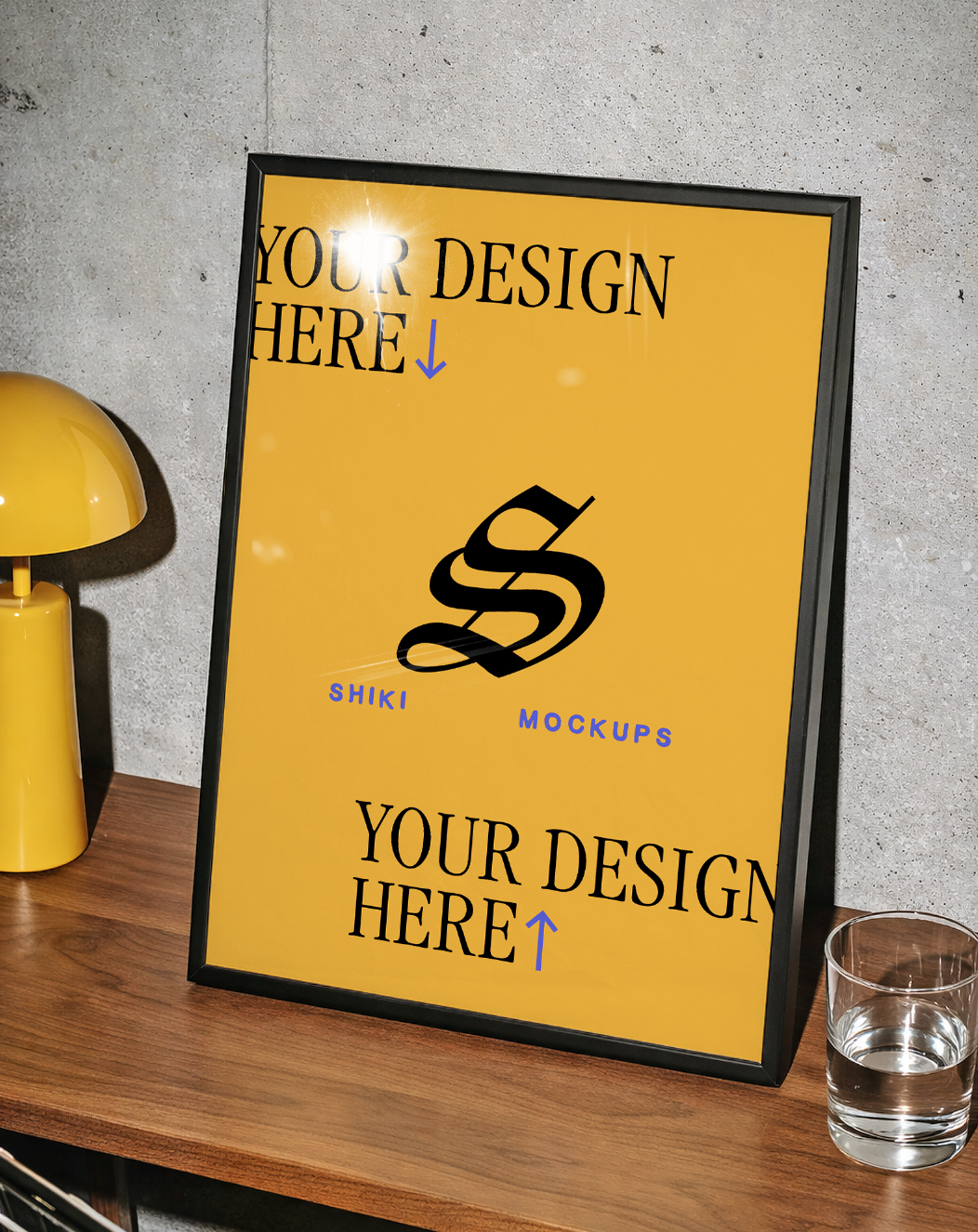 Free Black Frame DIN A