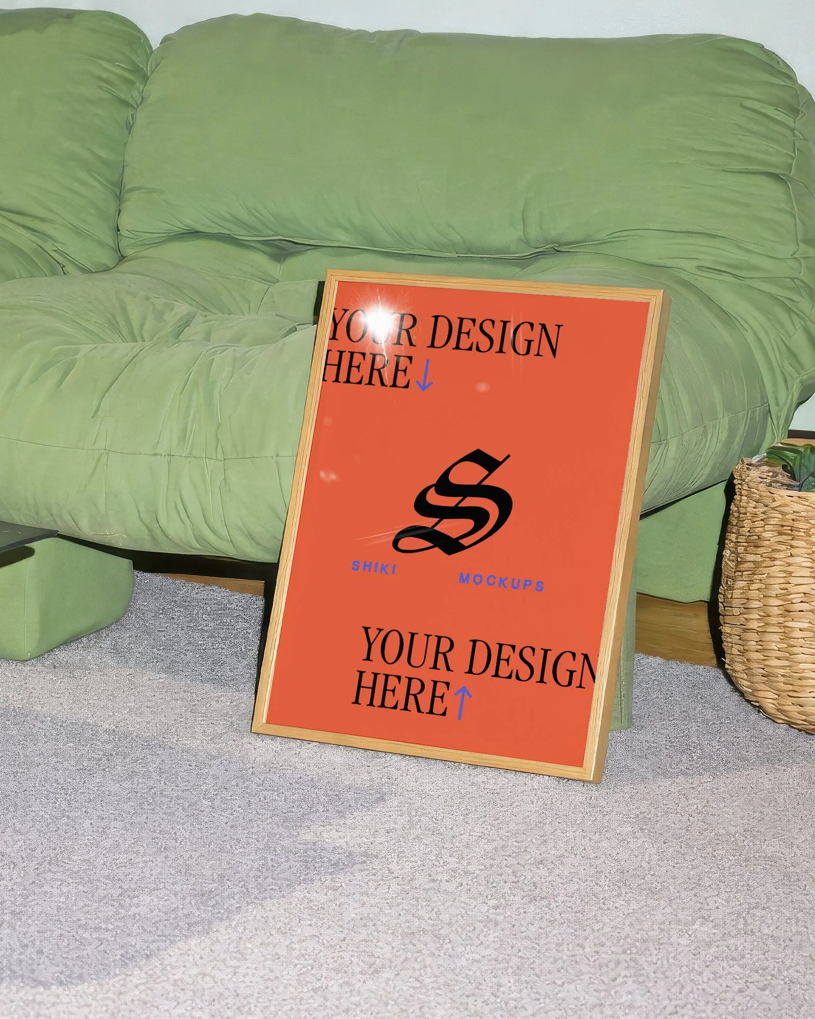 Medium Oak DIN A Frame