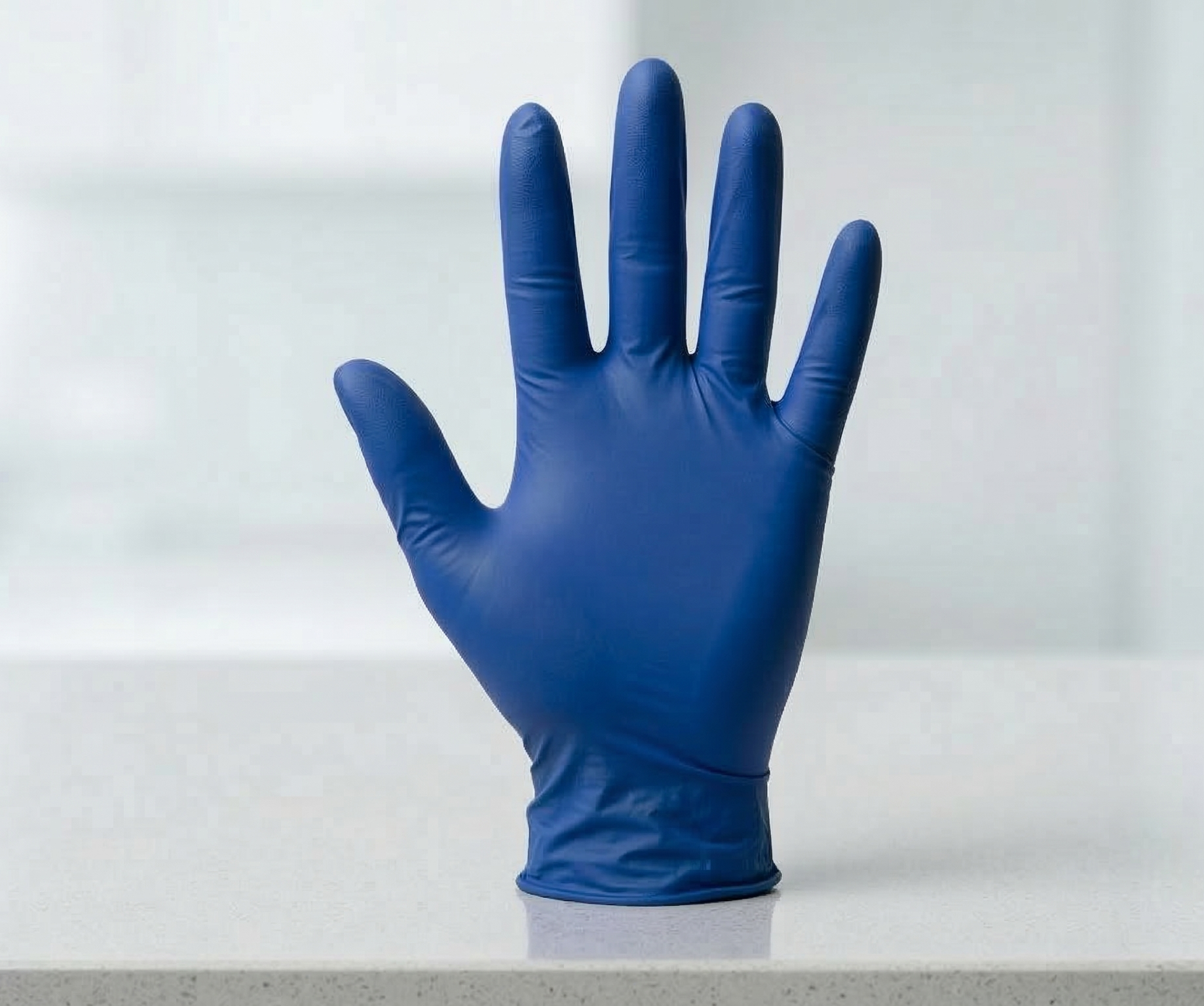 Blue Disposable Nitrile Glove