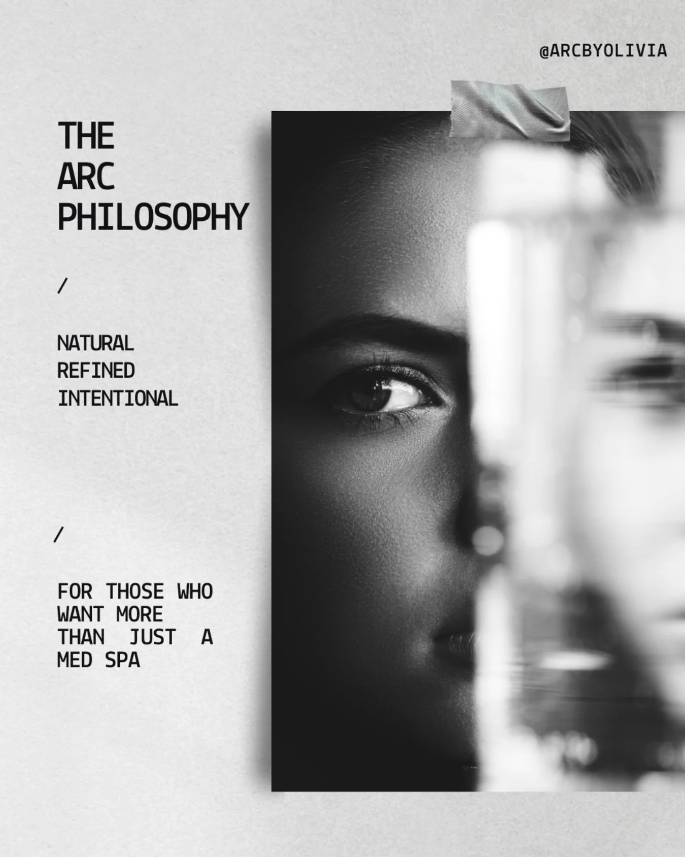 For those who want more than just a med spa.
Natural. Refined. Intentional.
The ARC Approach. 

#omahainjector #omahamedspa #omahabotox #omahalipfiller #omahasmallbusiness