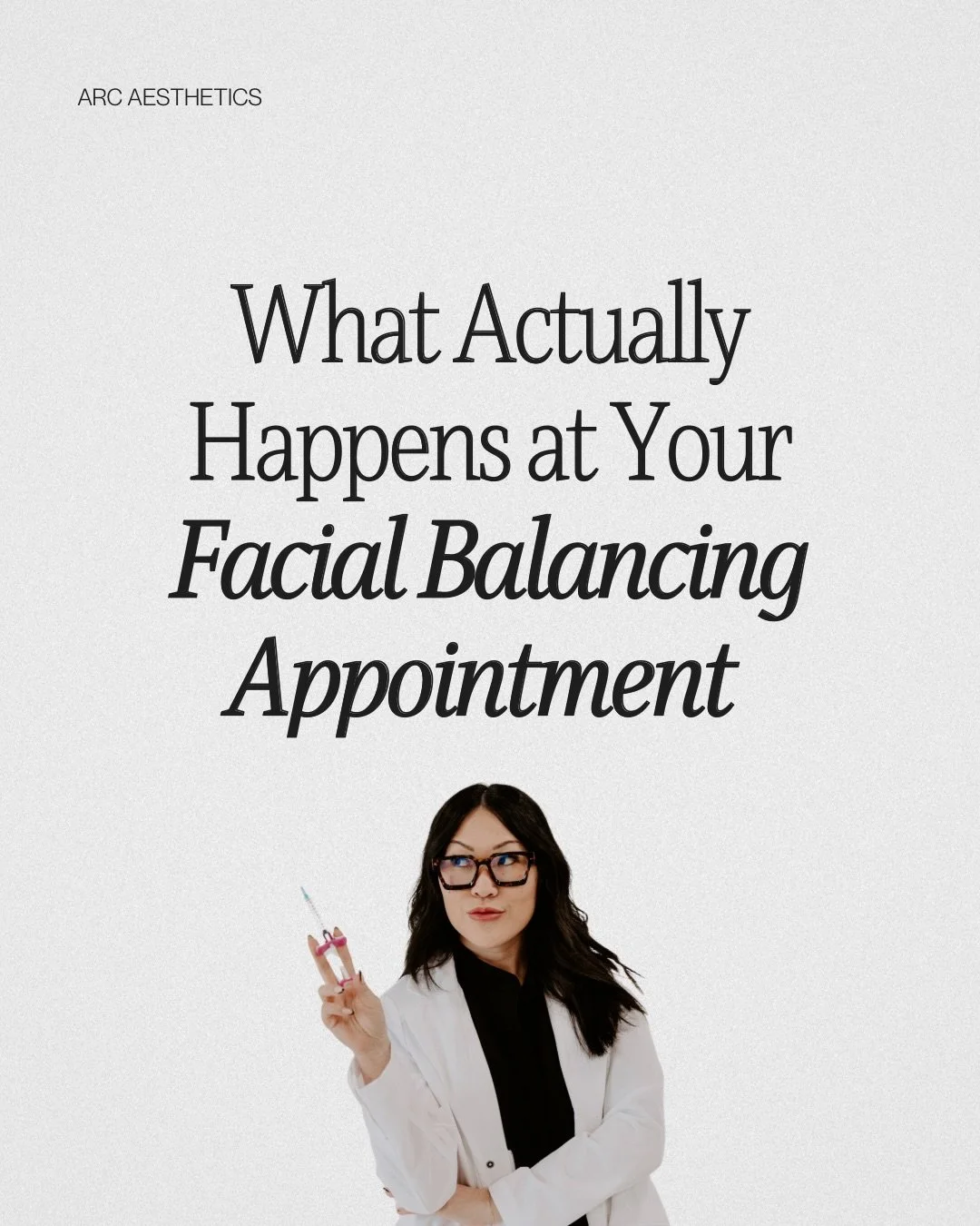 Thinking about facial balancing but not sure what to expect? Here&rsquo;s exactly what happens at your appointment with me at ARC.
No pressure. No surprises. Just a real conversation about your face and your goals.

Link in bio to book, no one is gon