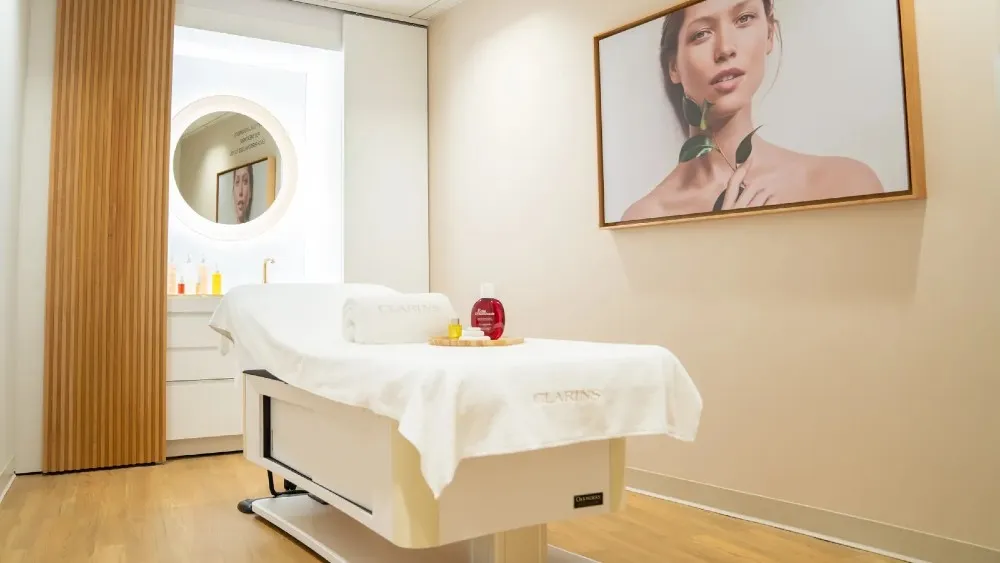 Clarins Spa at Air France Club at JFK NYC