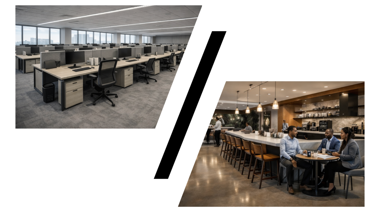 The Gravitational Center of the Work(place)