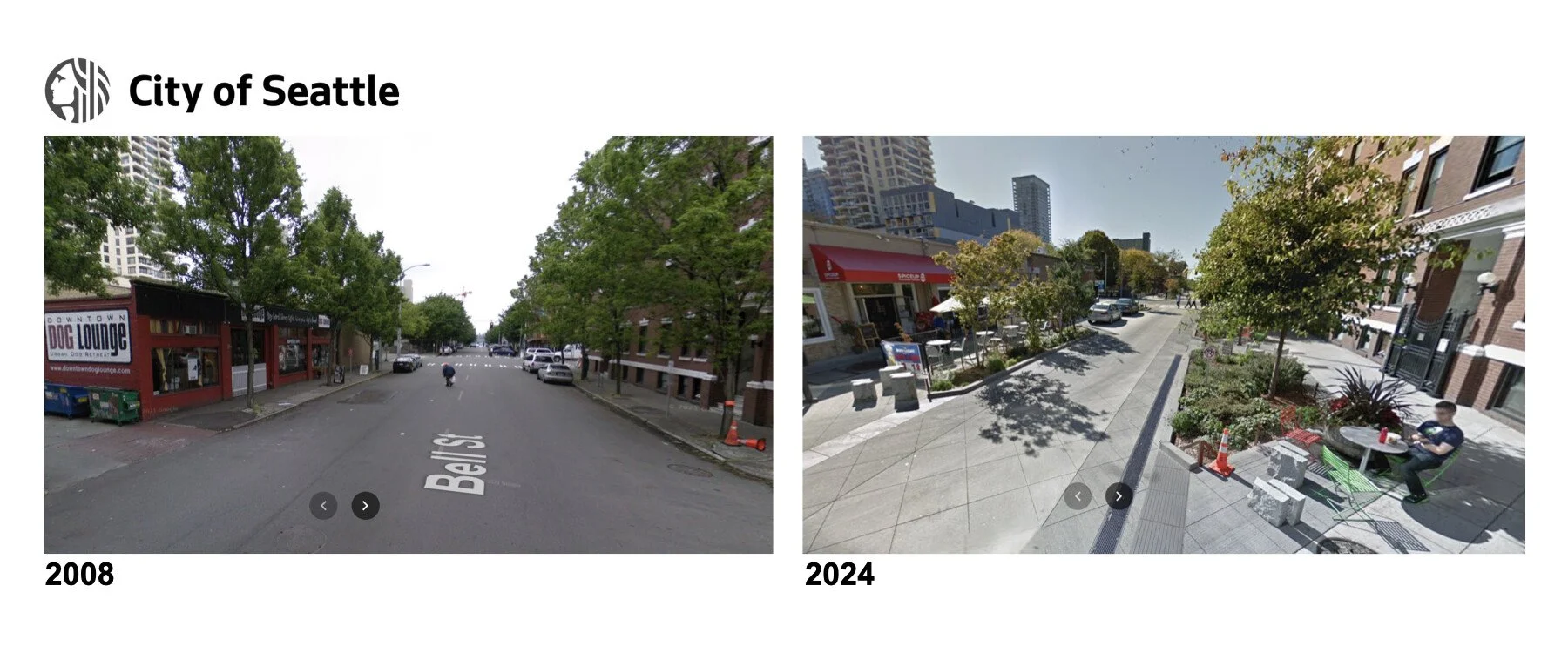 Seattle streetscape improvements