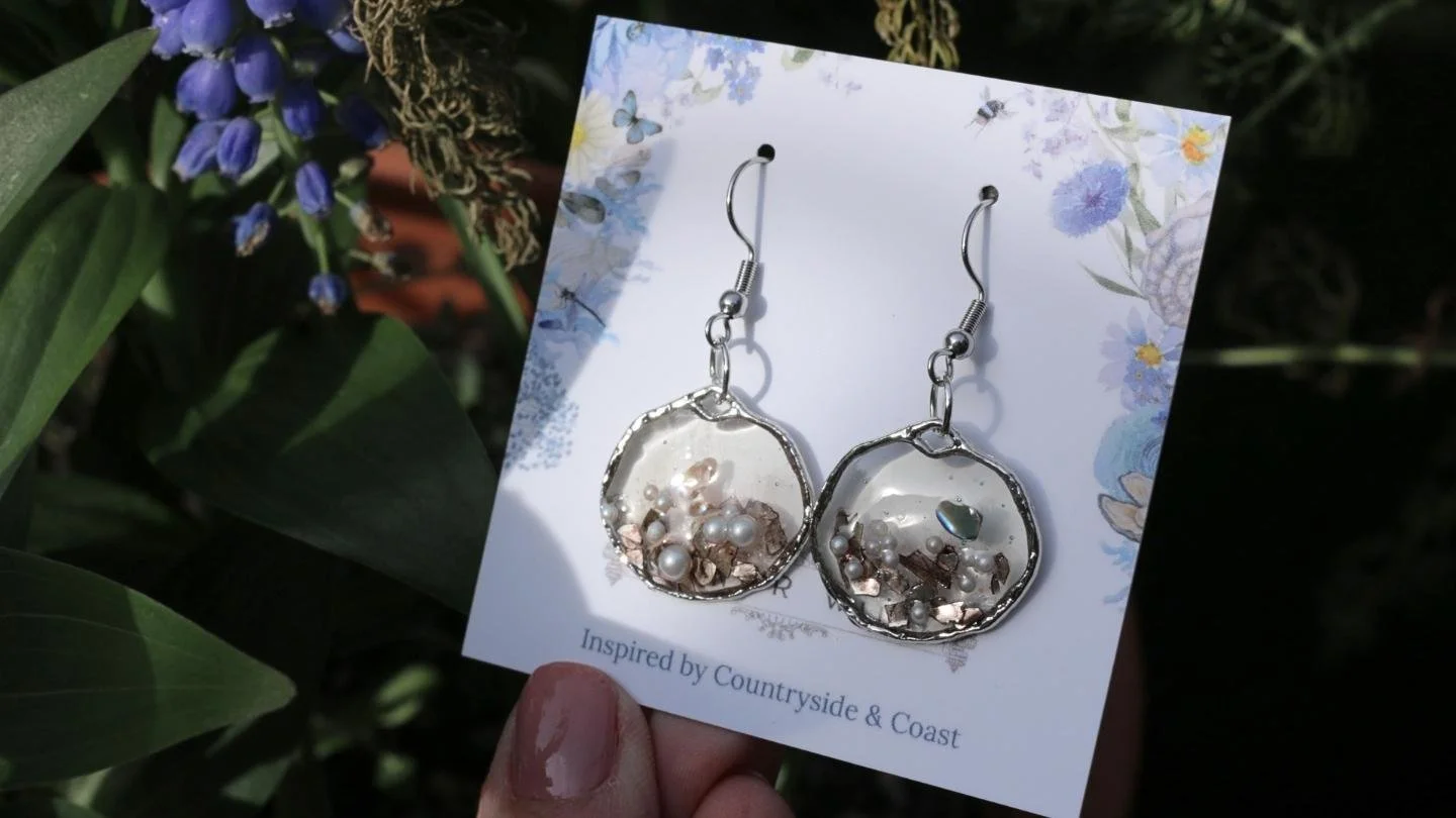Rockpool Shell Drop Earring