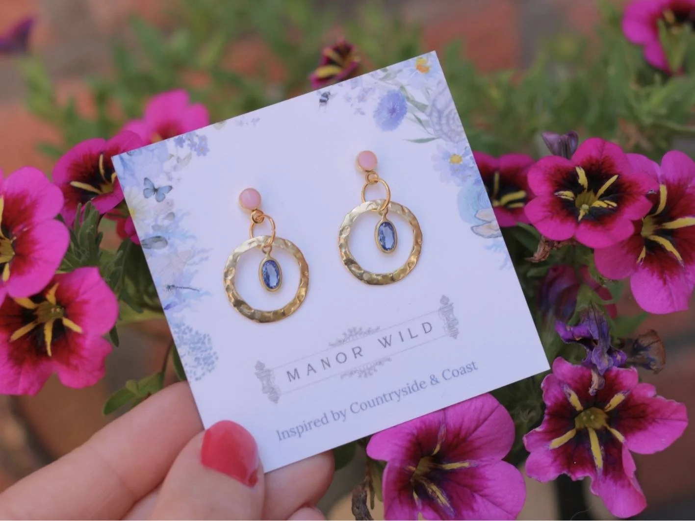 Celestial Ring Earrings