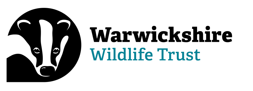 Logo with a stylized badger's face in black and white and the words "Wildlife Trust" next to it.