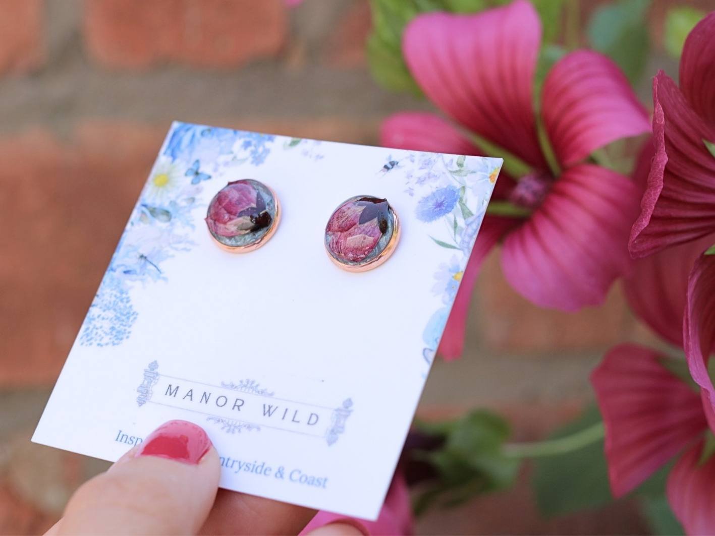 Botanical Bloom Large Stud Earrings