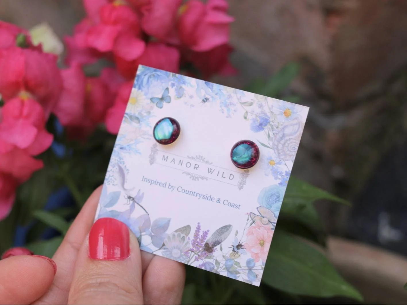 Ocean Treasure Stud Earrings