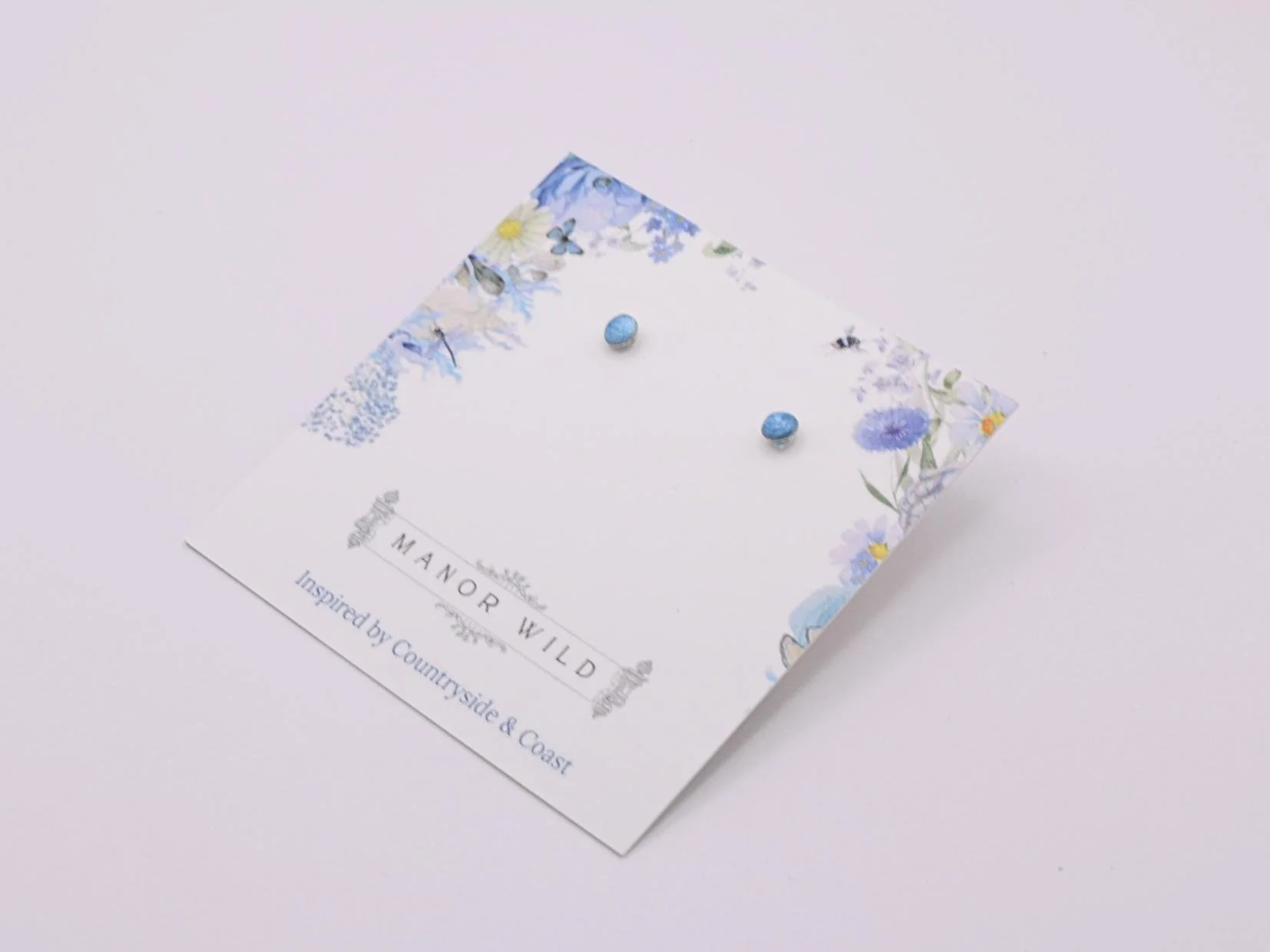Sea Mist Mini Stud Earrings