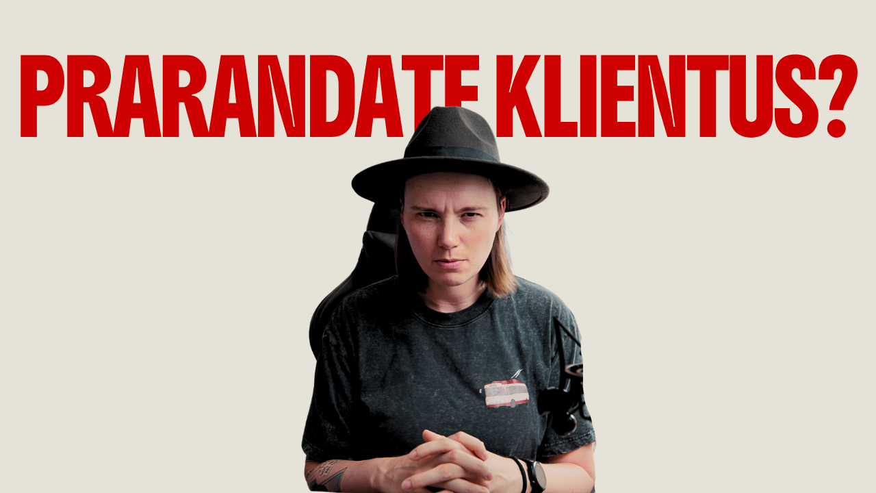 Gali būti, kad prarandate klientus ir to net nežinote.