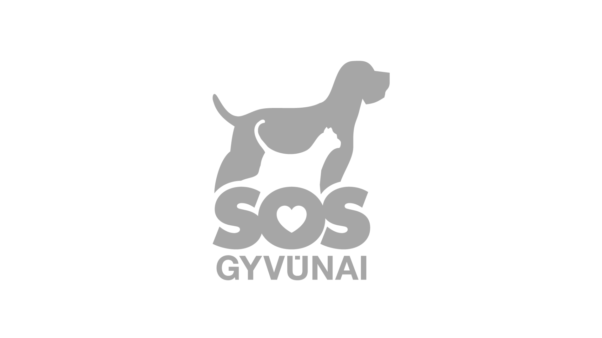 SOS GYVŪNAI logotipas