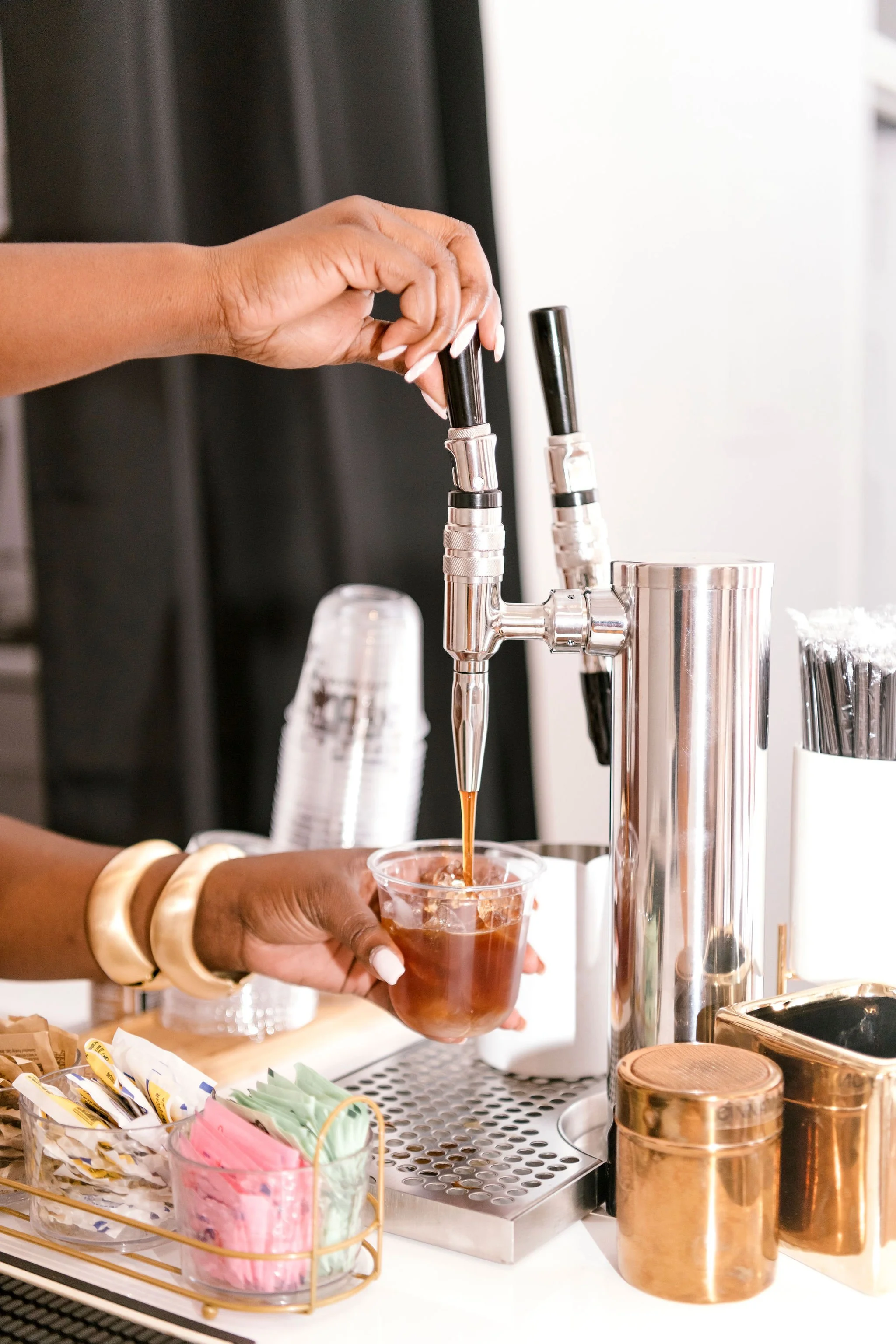 TLC Coffee Bar & Co. Premium mobile cafe bar serving all of South Florida. Specialty tea, coffee, and matcha.