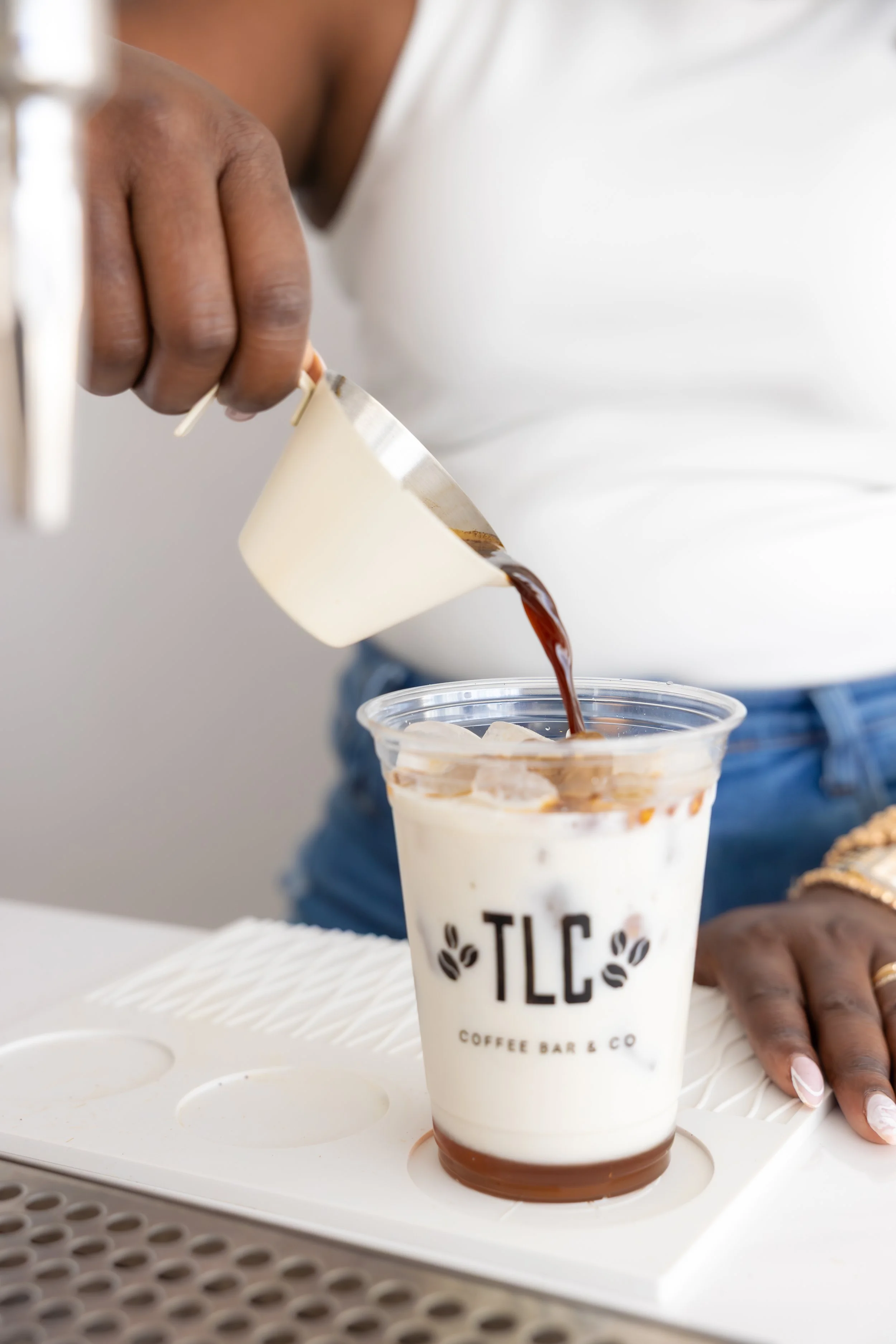 TLC Coffee Bar & Co. Premium Mobile Café Bar Experience for every event serving all of South Florida. Specialty Coffee, Matcha, and Teas. 