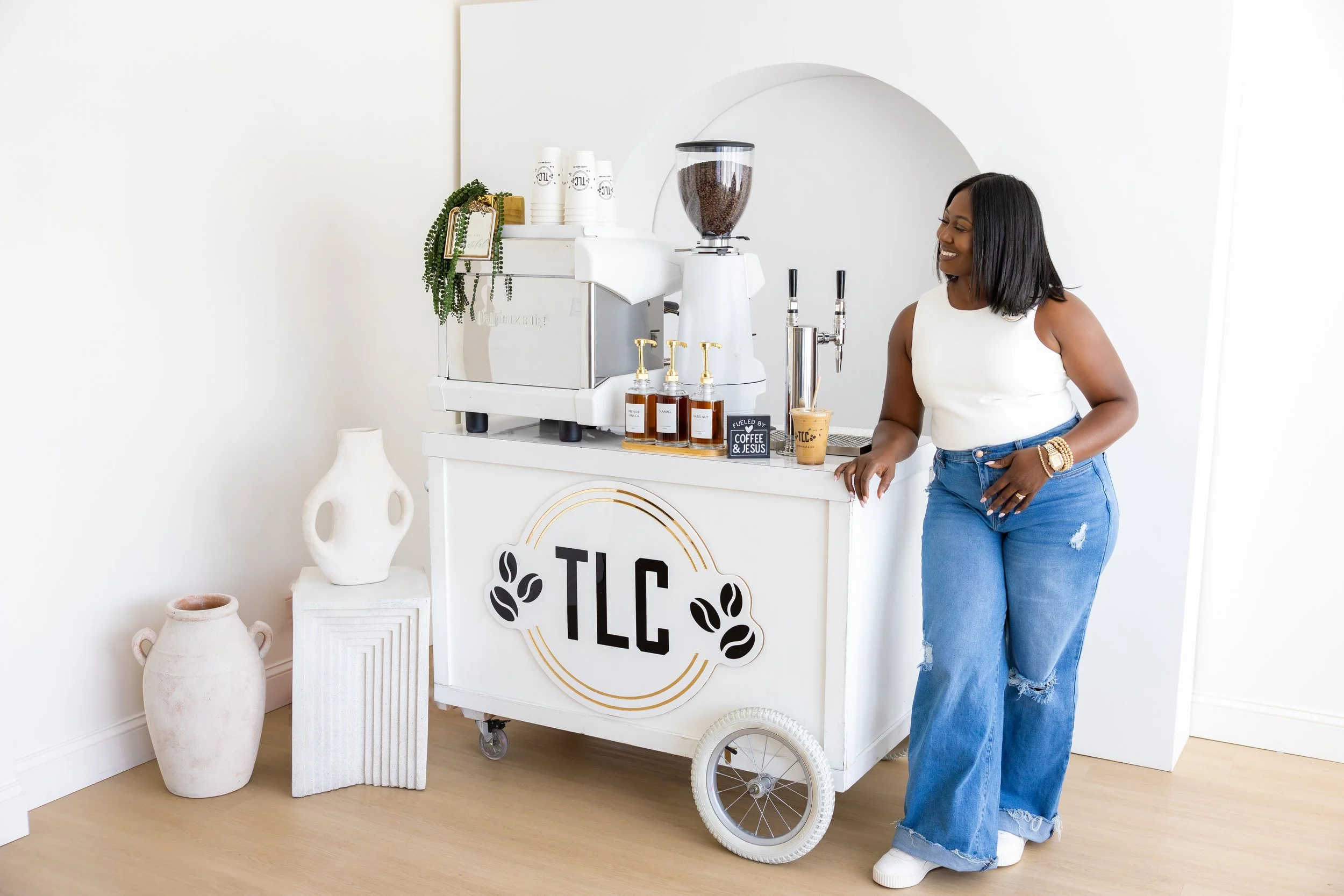 TLC Coffee Bar & Co. Premium Mobile Café Bar Experience for every event serving all of South Florida. Specialty Coffee, Matcha, and Teas.