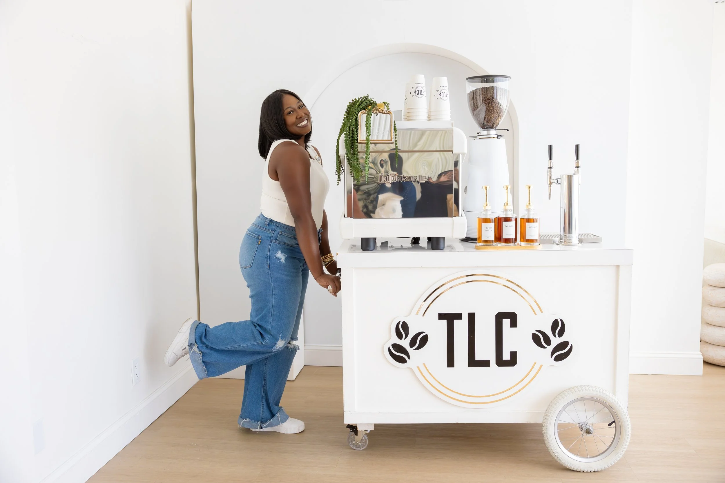 TLC Coffee Bar & Co. Premium Mobile Coffee Cart Experience for every event serving all of South Florida. Specialty Coffee, Matcha, and Teas.