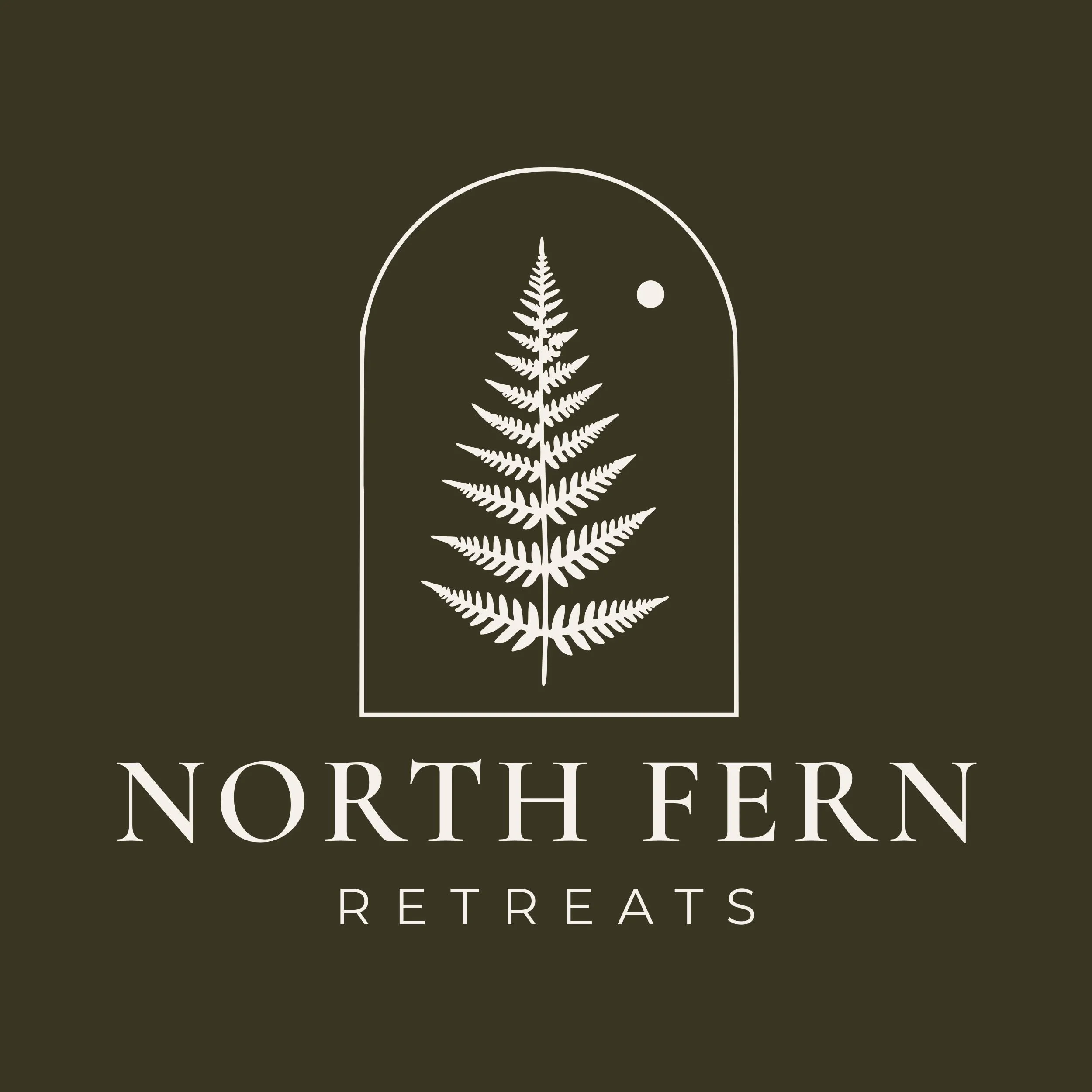 North Fern retreats website concept by Roamwild Studio