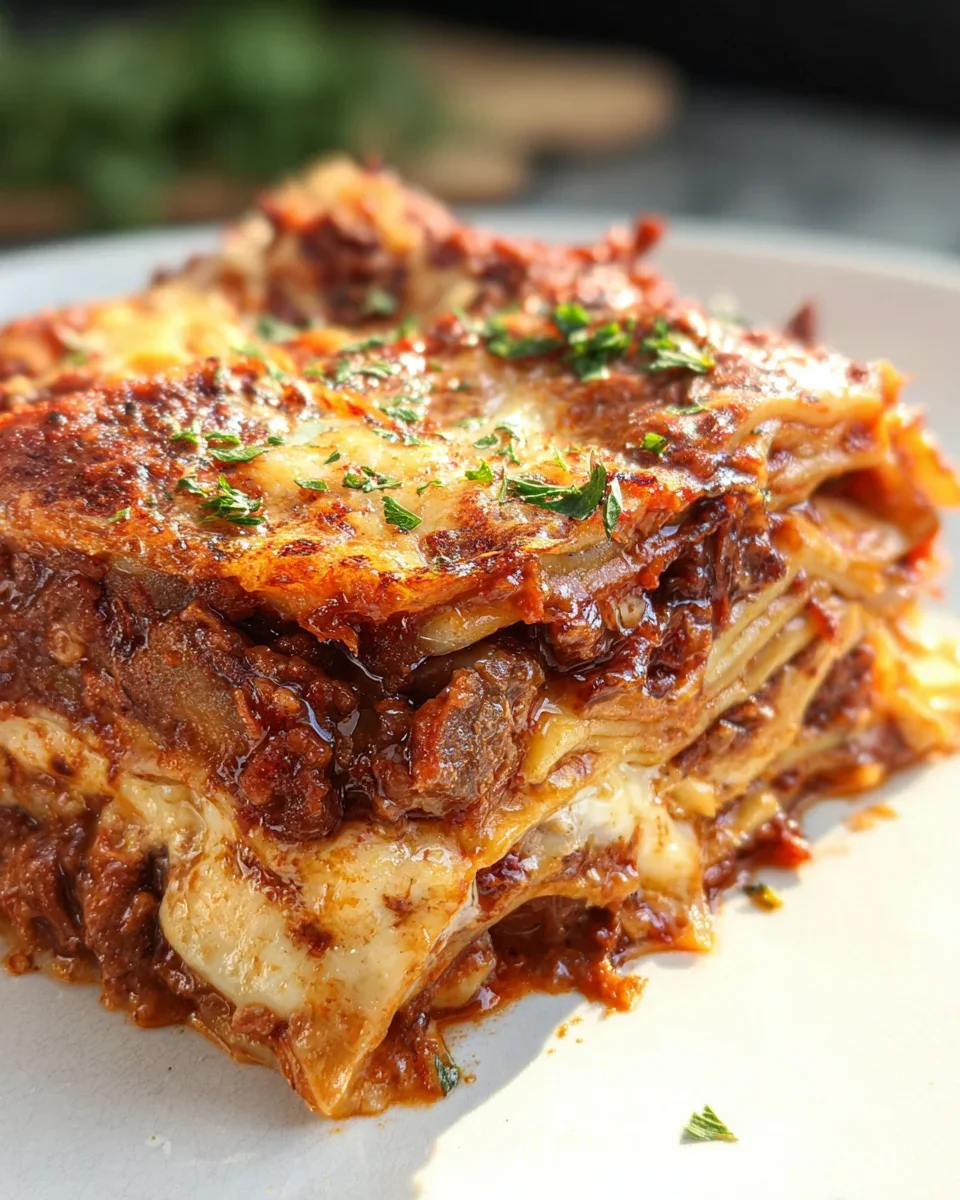 Braised Short Rib Lasagna