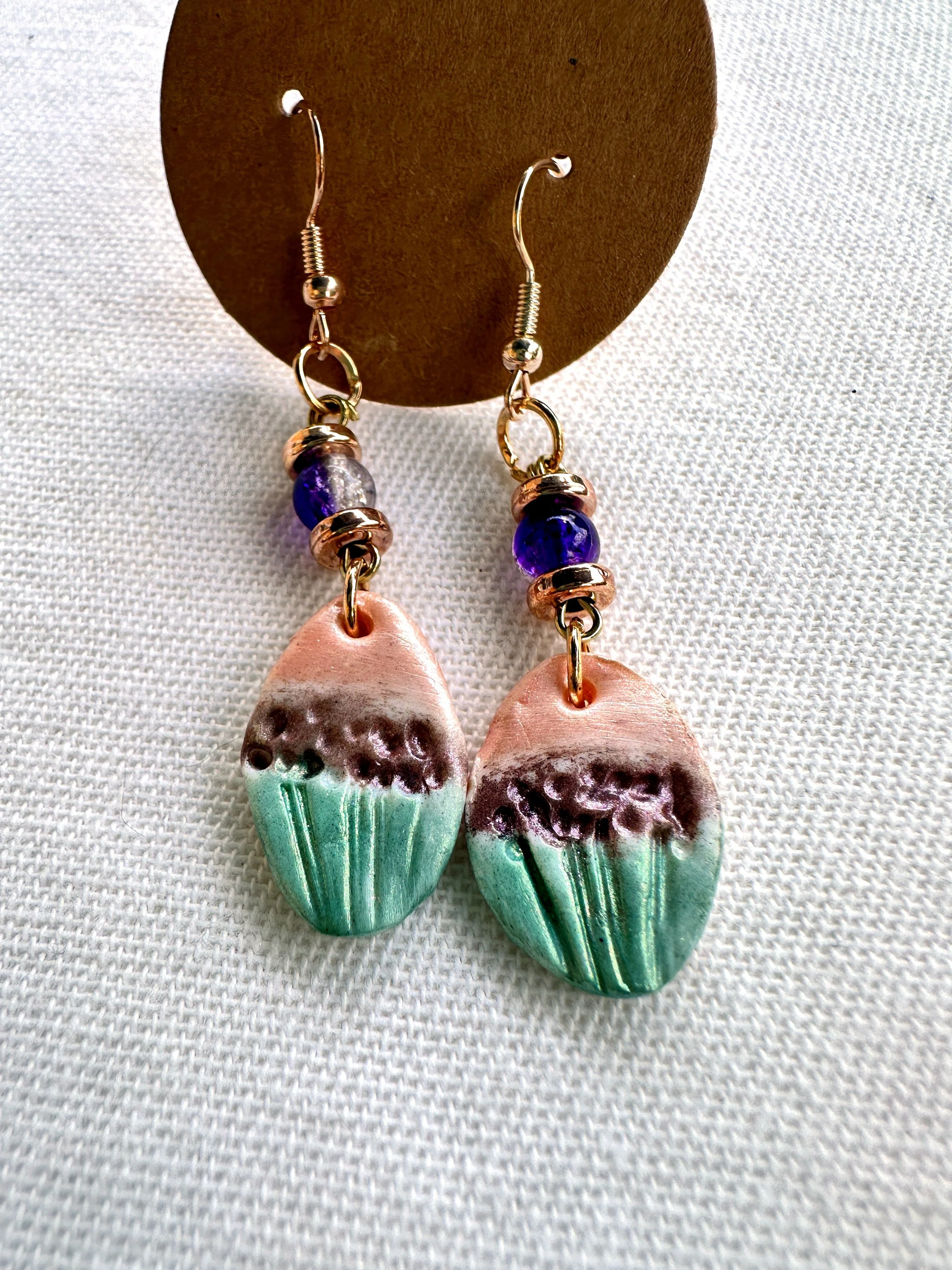 Hyacinth Sculpted Earrings II