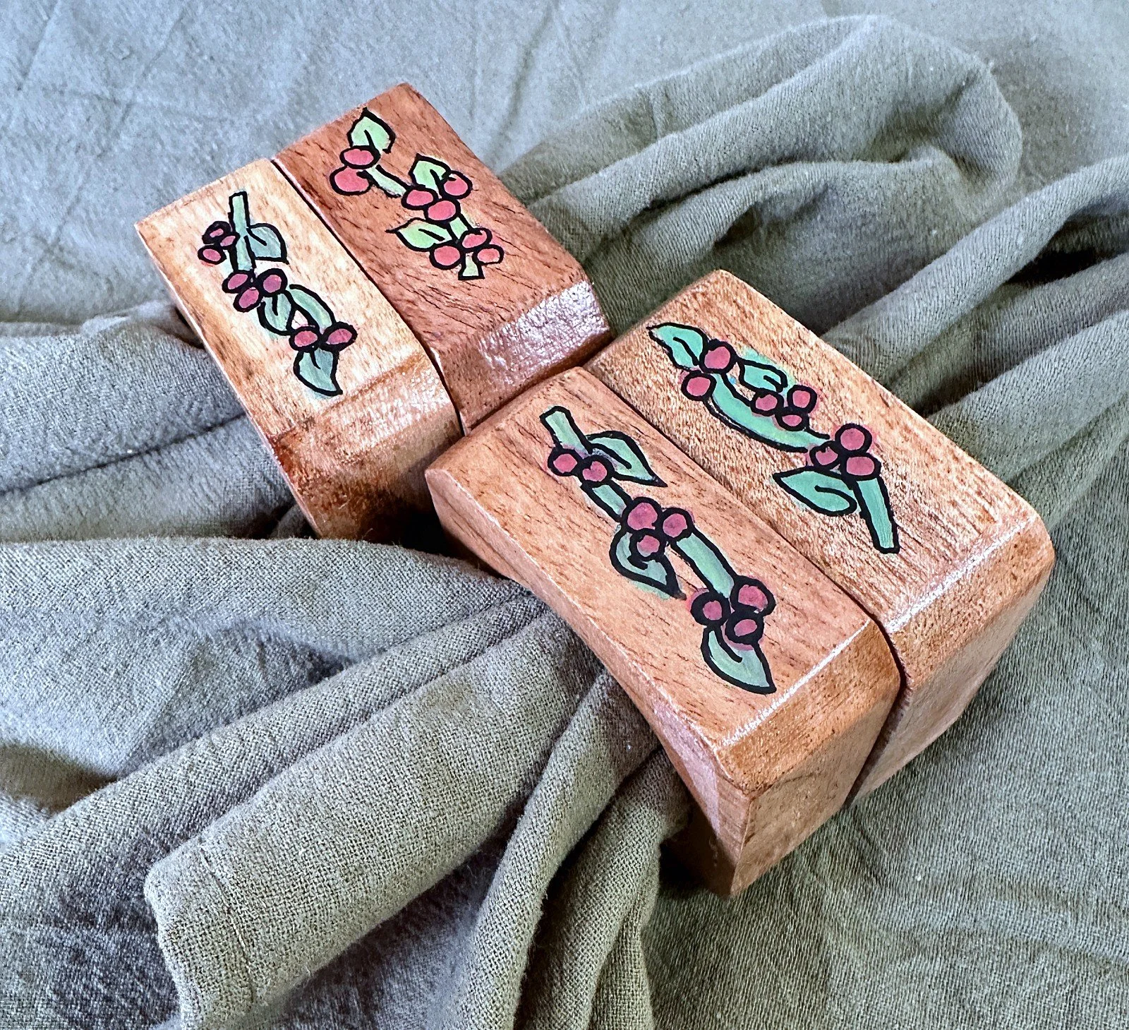 Bramble & Herb Napkin Ring Set I