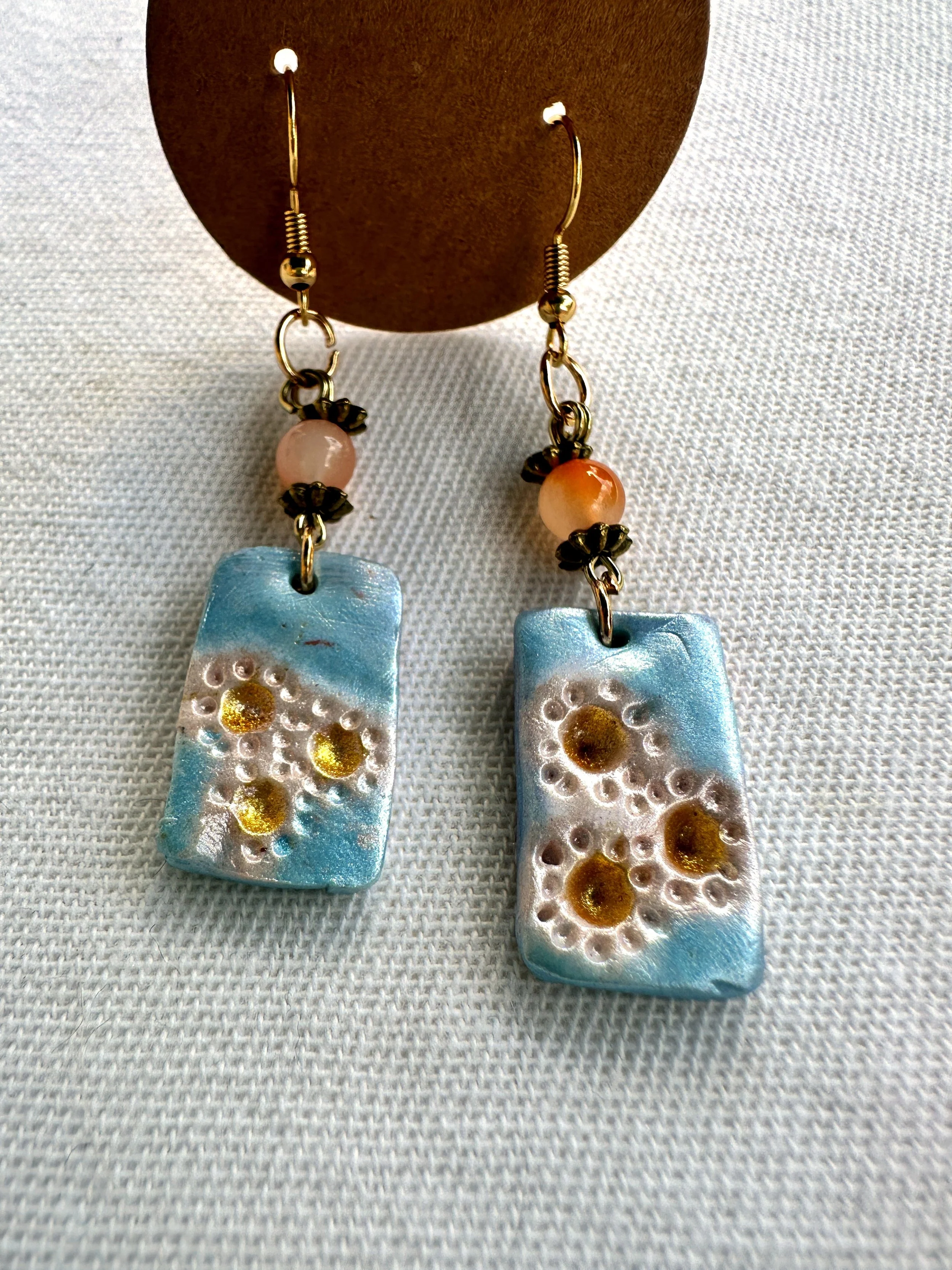 Tiger Lily Sculpted Earrings I
