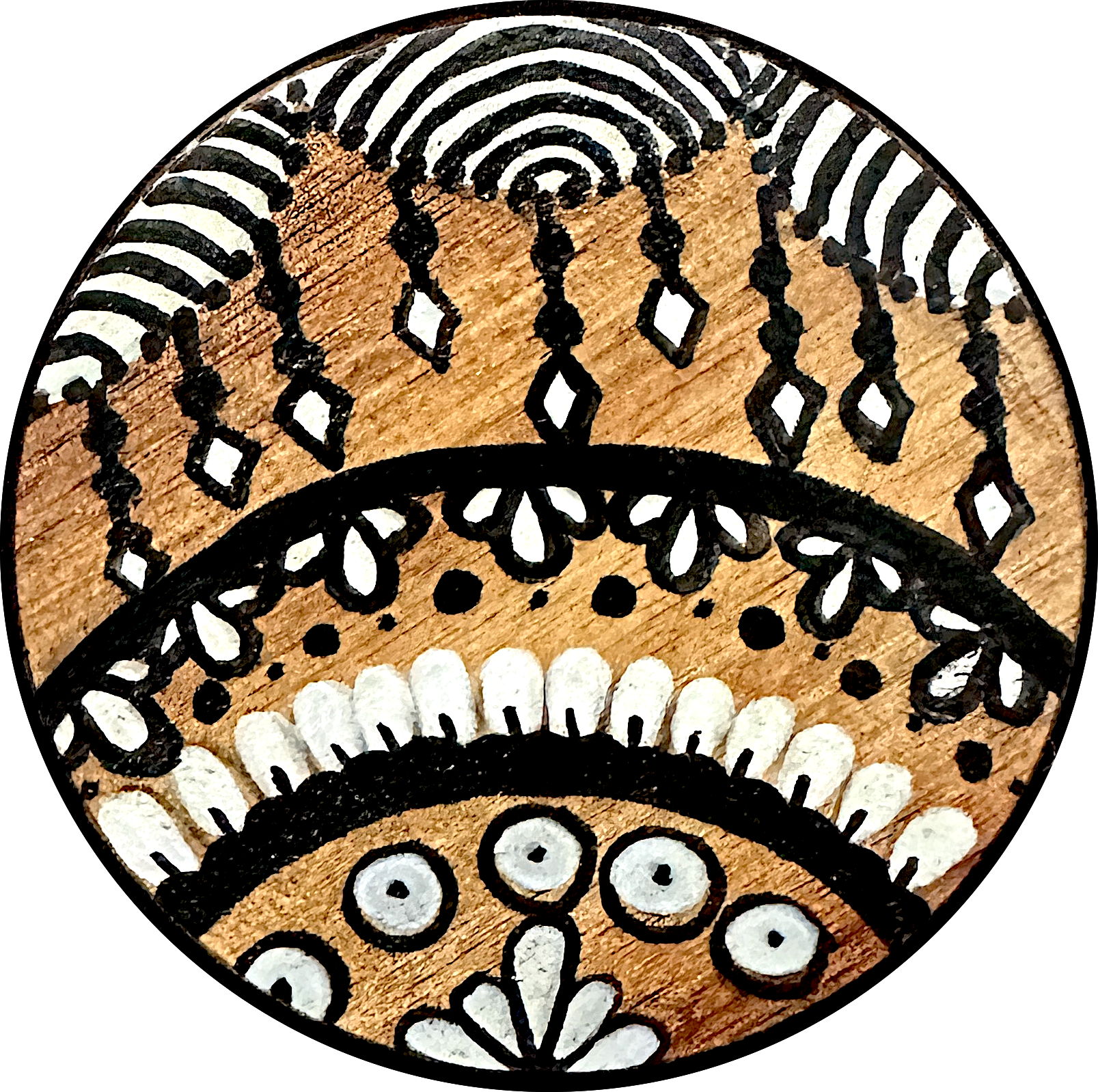 Winding Path Gather Coaster I