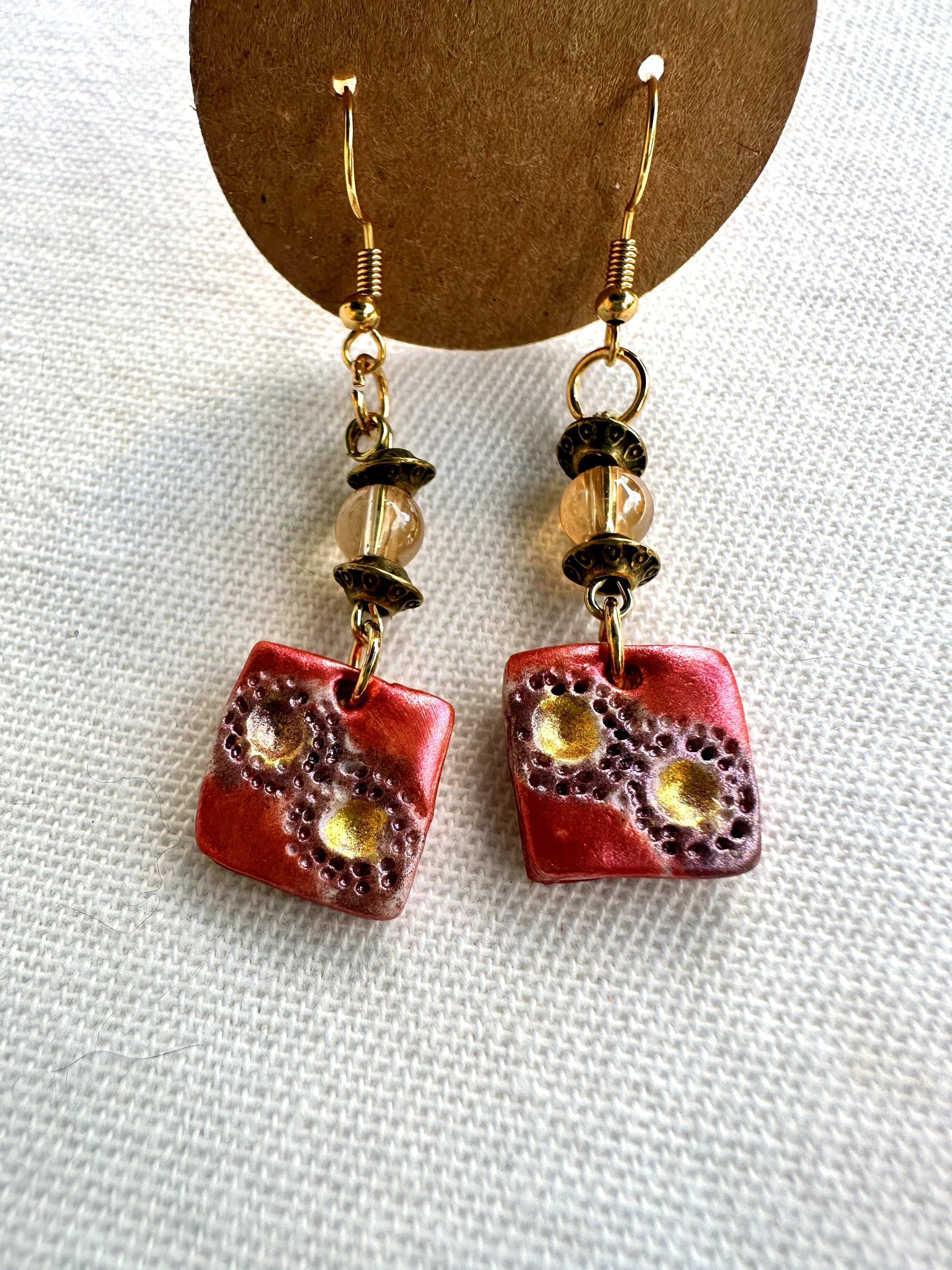 Poppy Sculpted Earrings II
