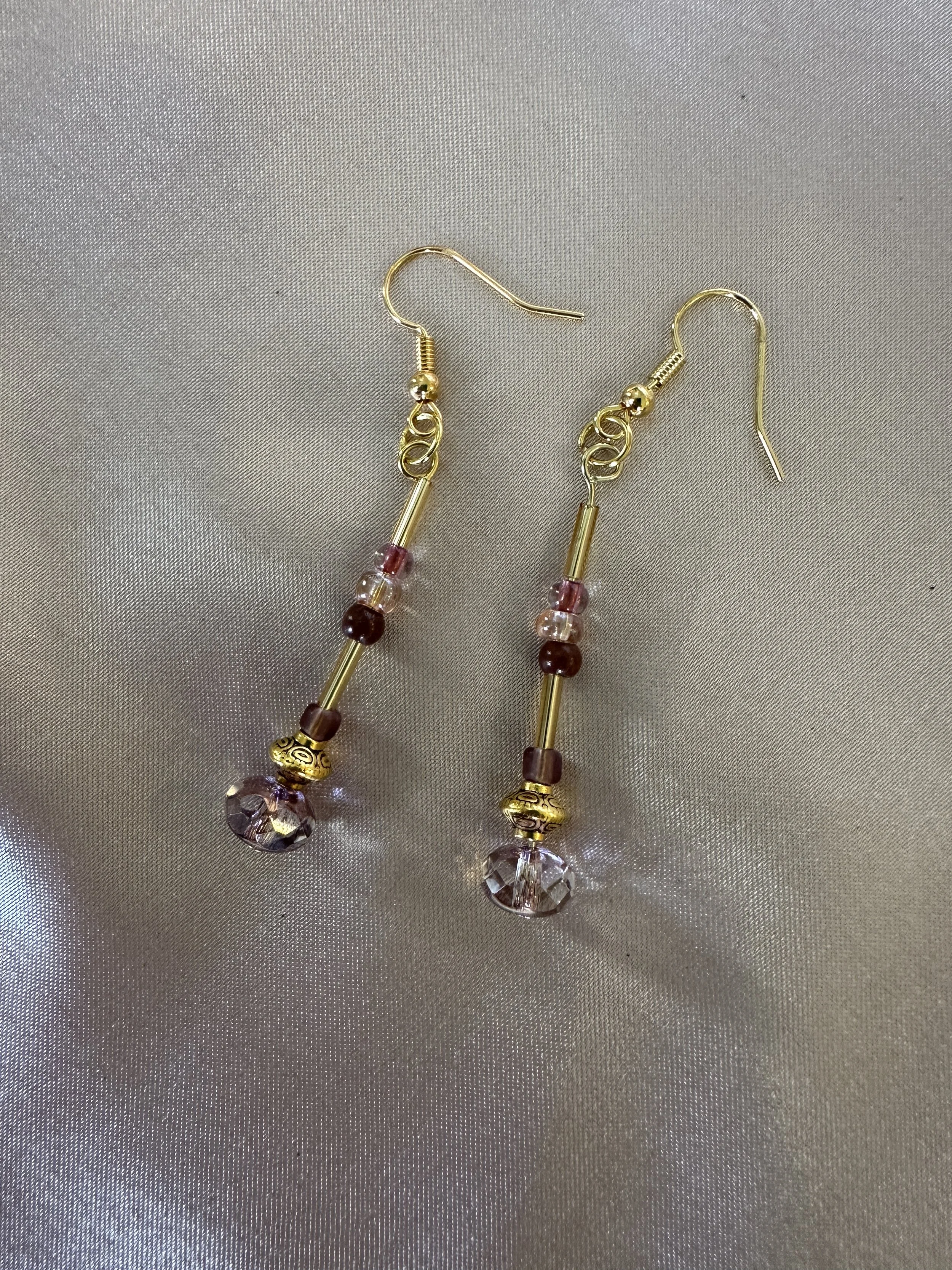Blackberry Twilight Artisan Earrings II