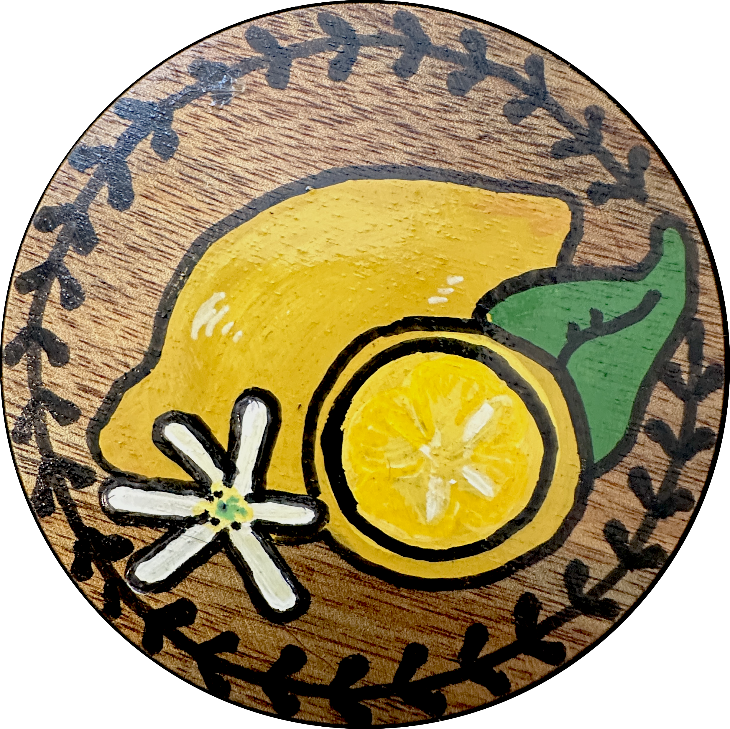Lemon Gather Coaster I