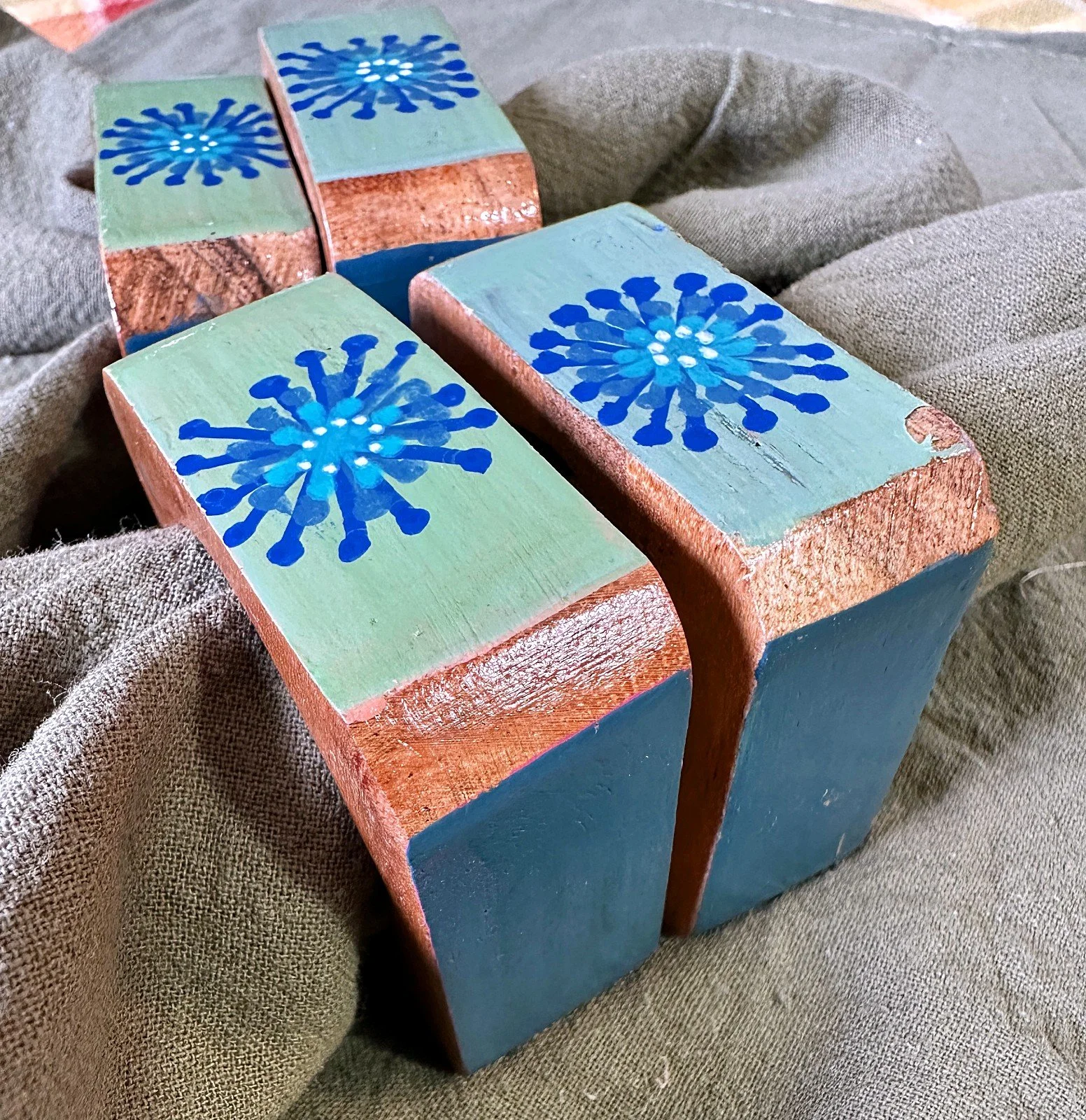 Winding Path Napkin Ring Set I