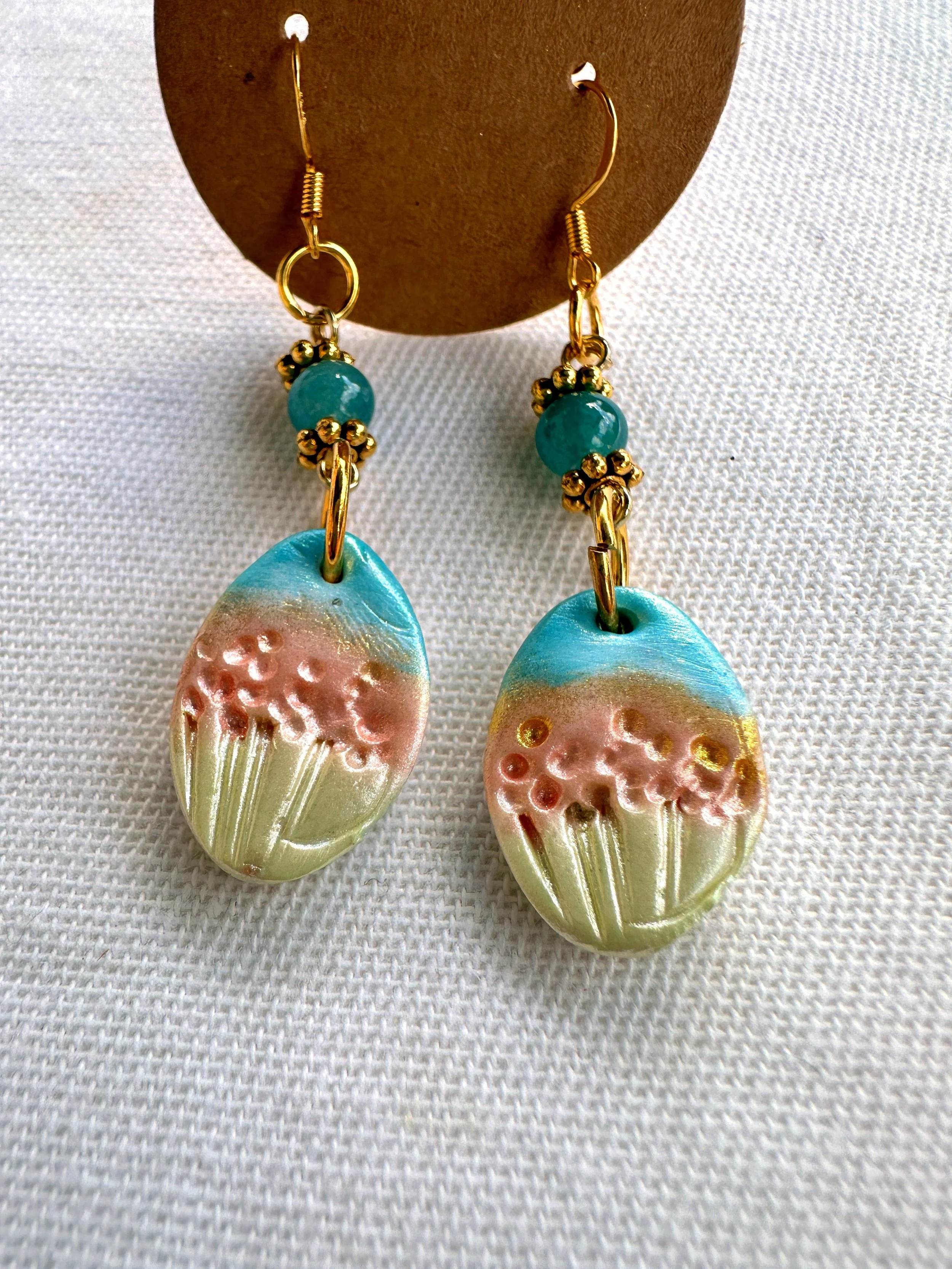 Bluebell Sculpted Earrings IV