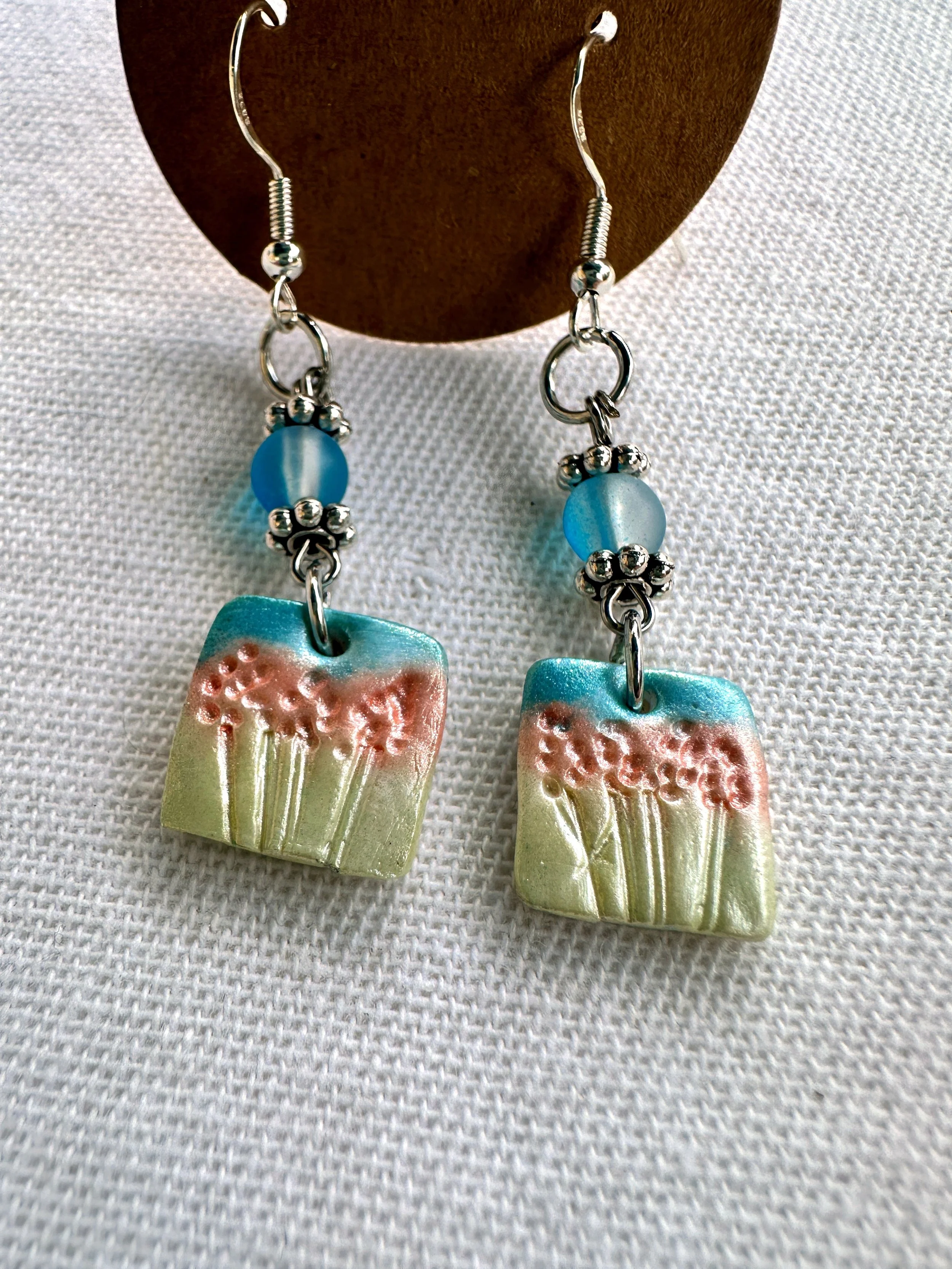 Bluebell Sculpted Earrings I