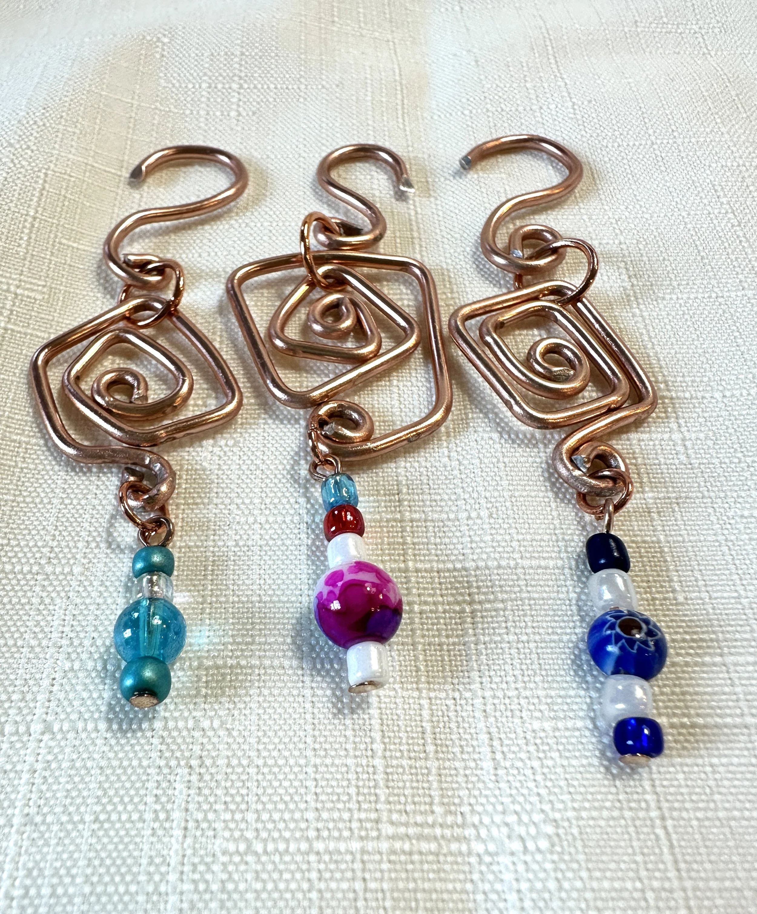 Copper Gather Tea Weights Set III