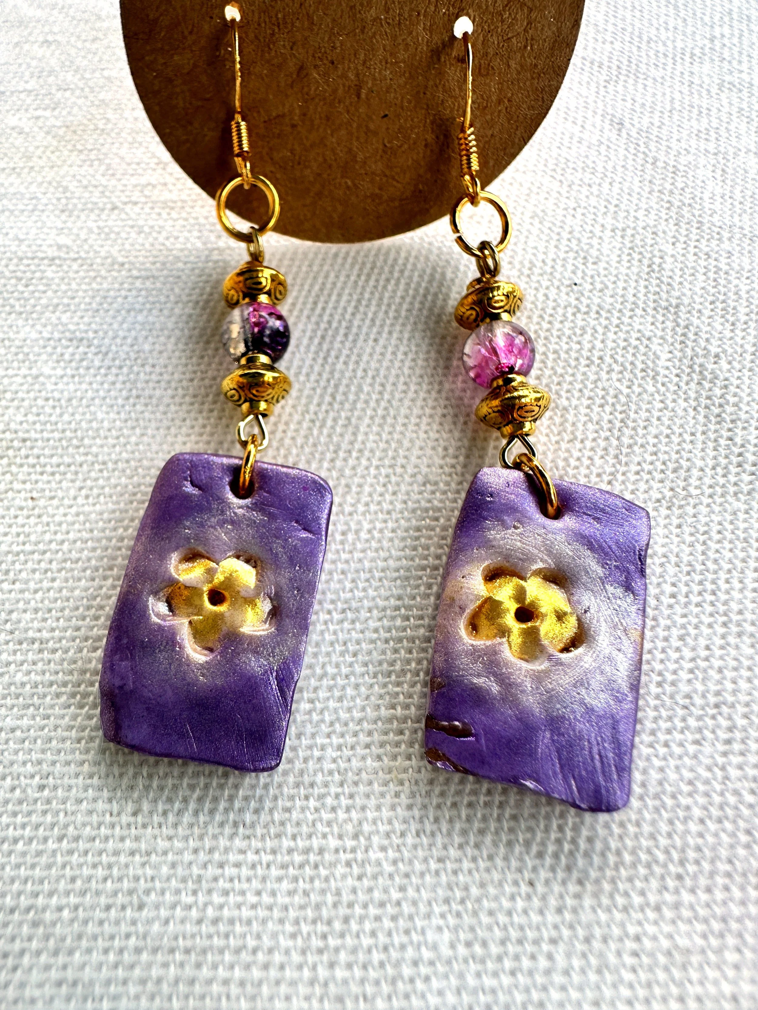 Hyacinth Sculpted Earrings III